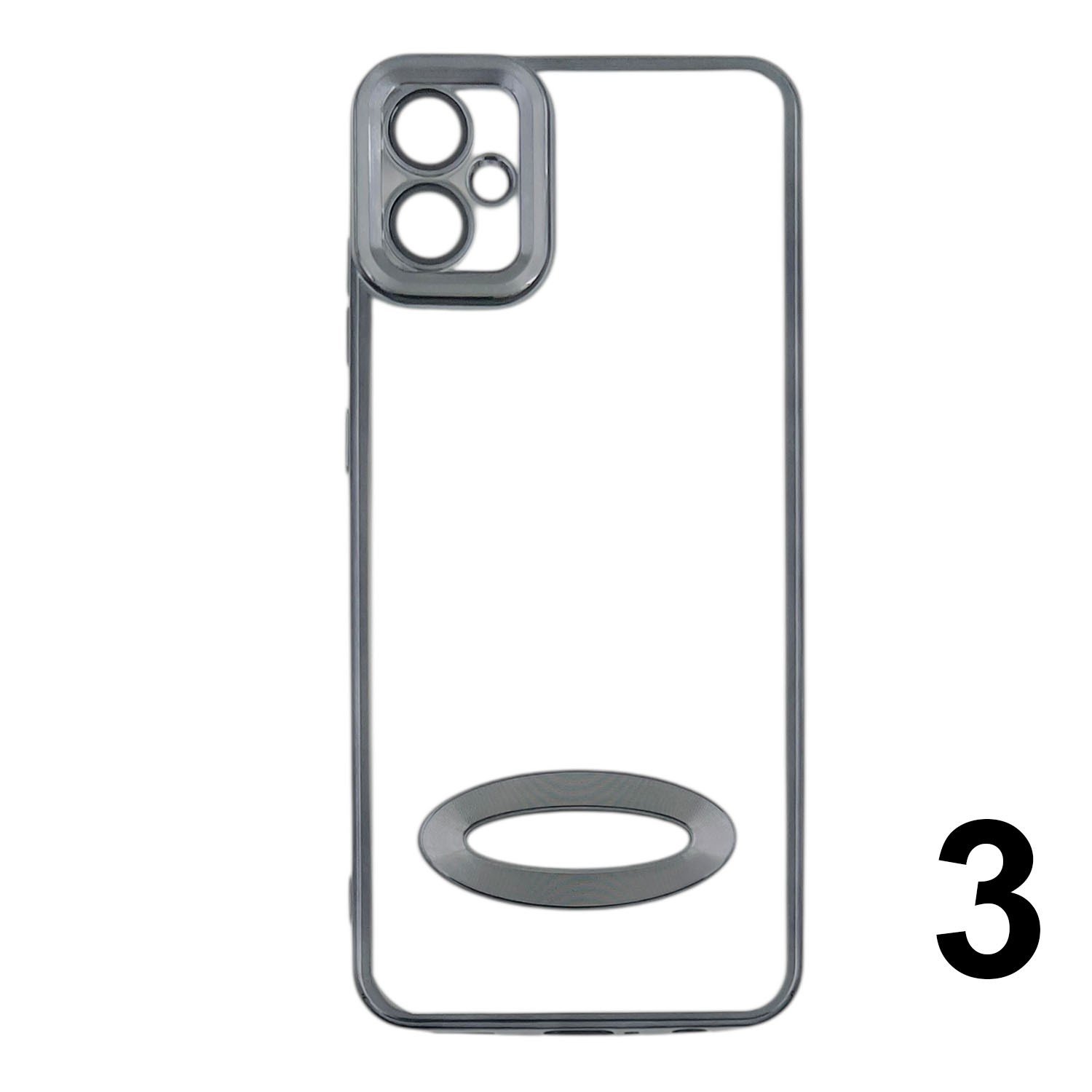 Nettech Samsung Galaxy A05 Uyumlu Round Silikon Seri Arka Koruma Kılıf NT-106883