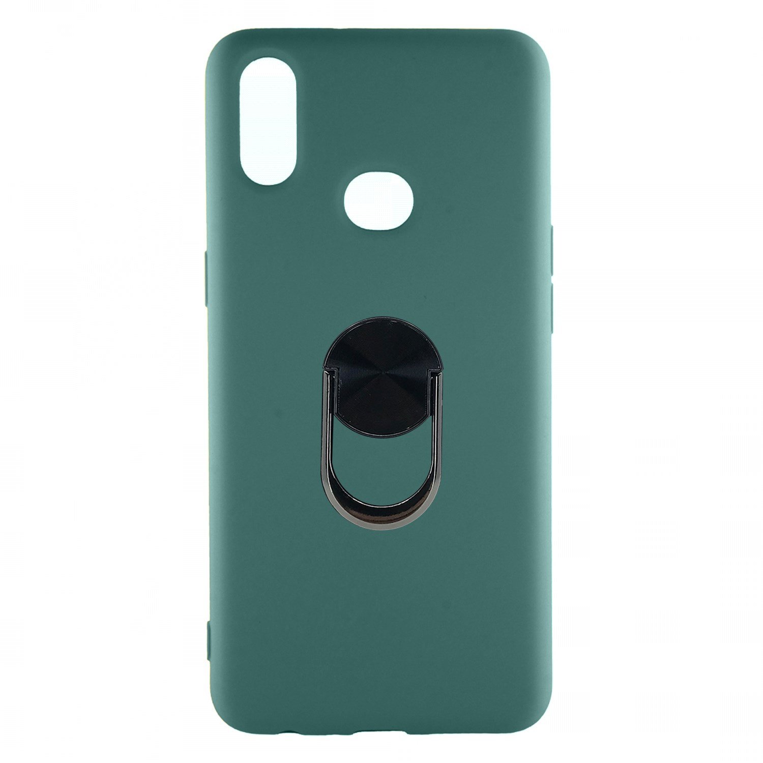 Nettech Samsung Galaxy A10S Uyumlu Leather Ring Nano Arka Koruma Kılıf NT-82904