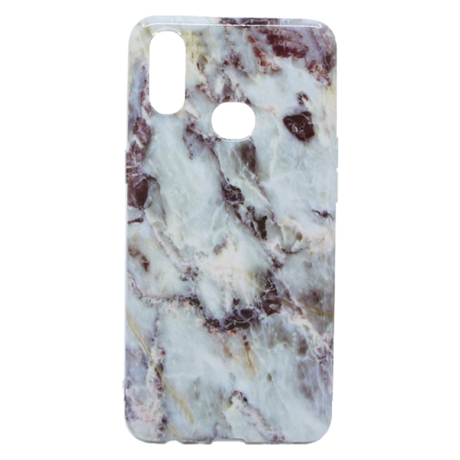 Nettech Samsung Galaxy A10S Uyumlu Mermer Desenli Arka Koruma Kılıf NT-79134