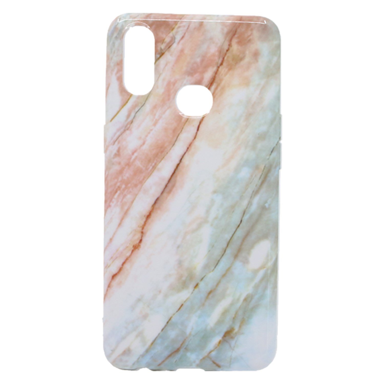 Nettech Samsung Galaxy A10S Uyumlu Mermer Desenli Arka Koruma Kılıf NT-79134