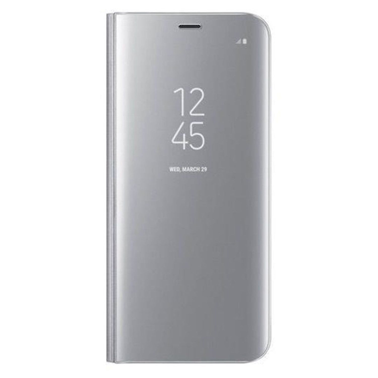 Nettech Samsung Galaxy A20 Uyumlu Clear View Aynalı Kapaklı Kılıf NT-85415