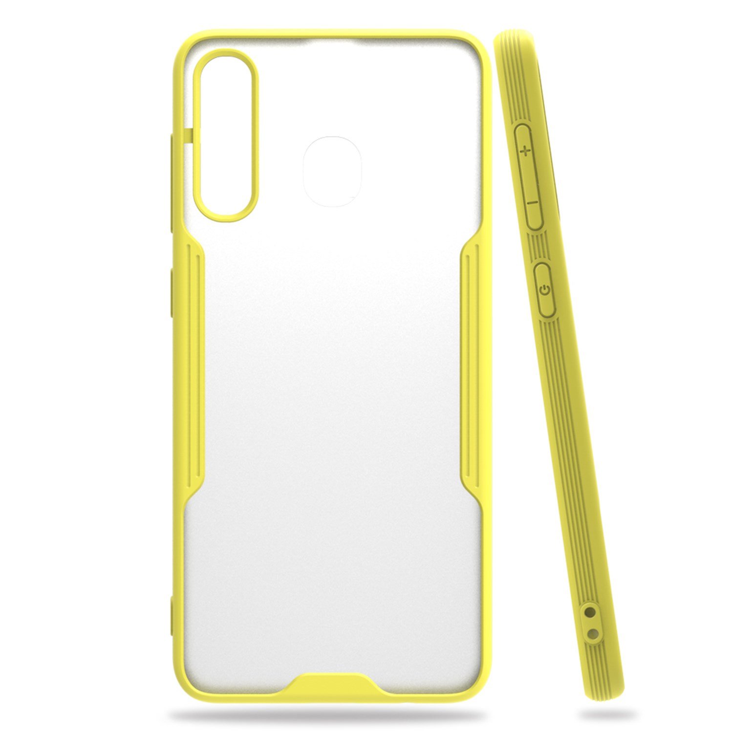 Nettech Samsung Galaxy A20 Uyumlu Platin Seri Arka Koruma Kılıf NT-86321