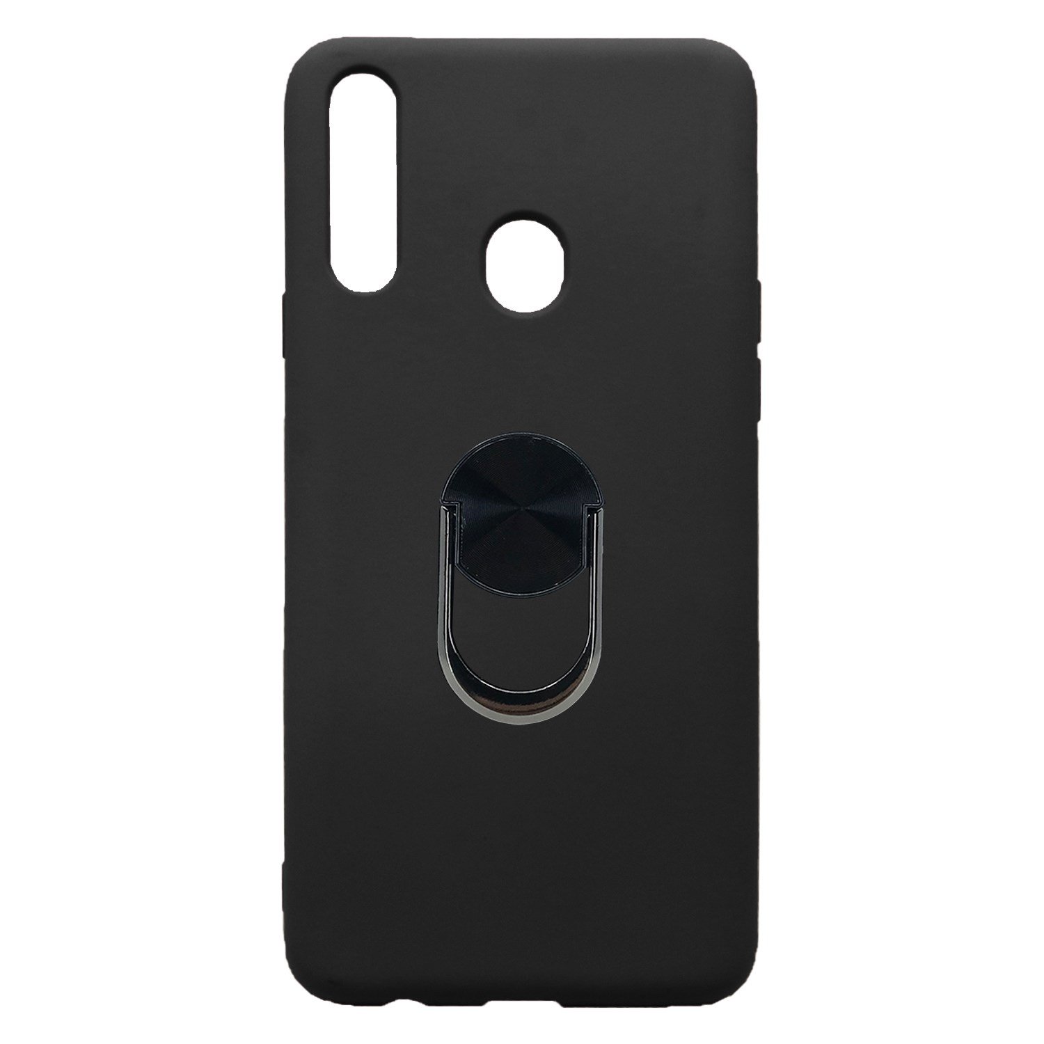 Nettech Samsung Galaxy A20S Uyumlu Leather Ring Nano Arka Koruma Kılıf NT-83031