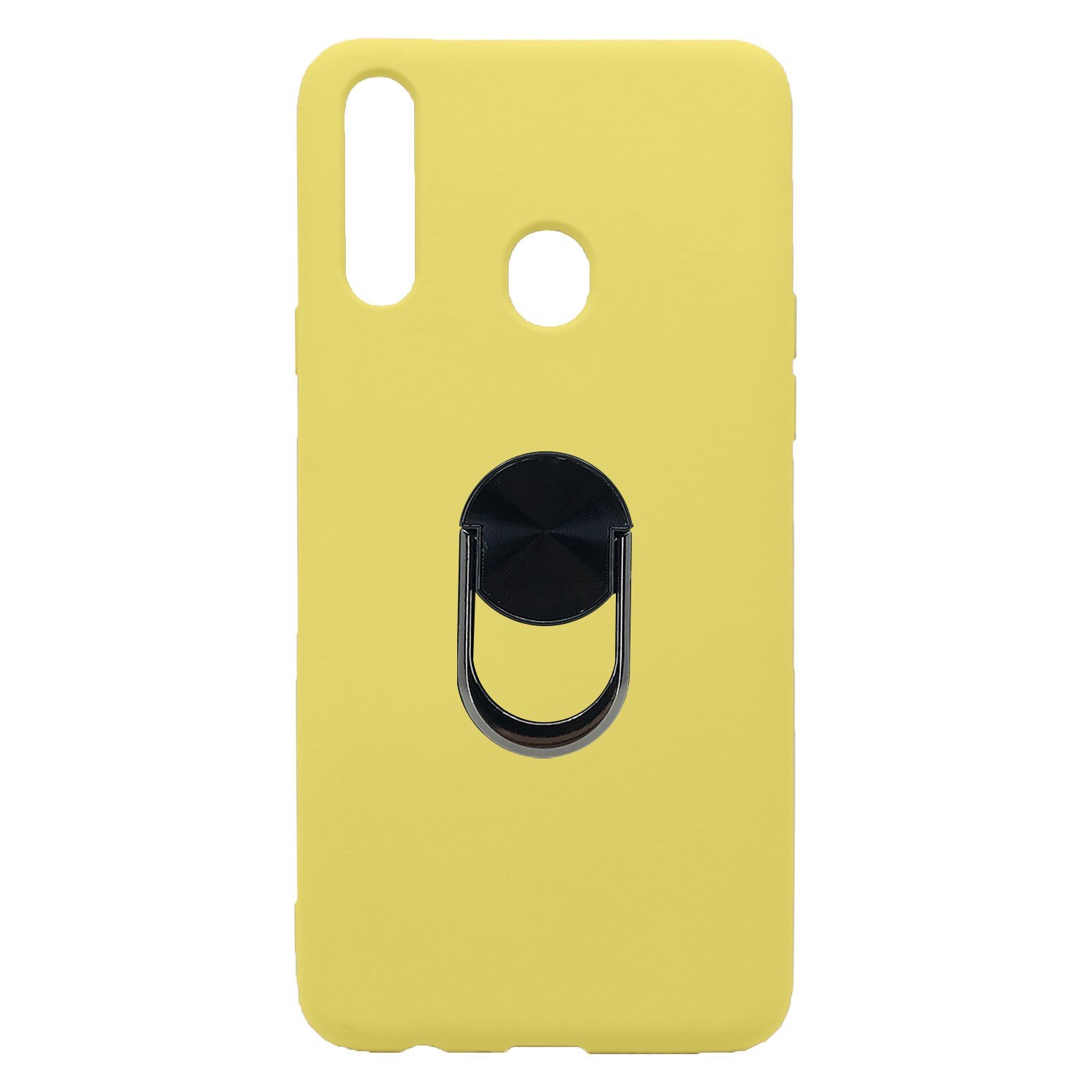 Nettech Samsung Galaxy A20S Uyumlu Leather Ring Nano Arka Koruma Kılıf NT-83031