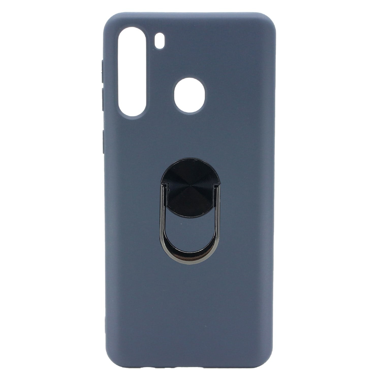 Nettech Samsung Galaxy A21 Uyumlu Leather Ring Nano Arka Koruma Kılıf NT-83010