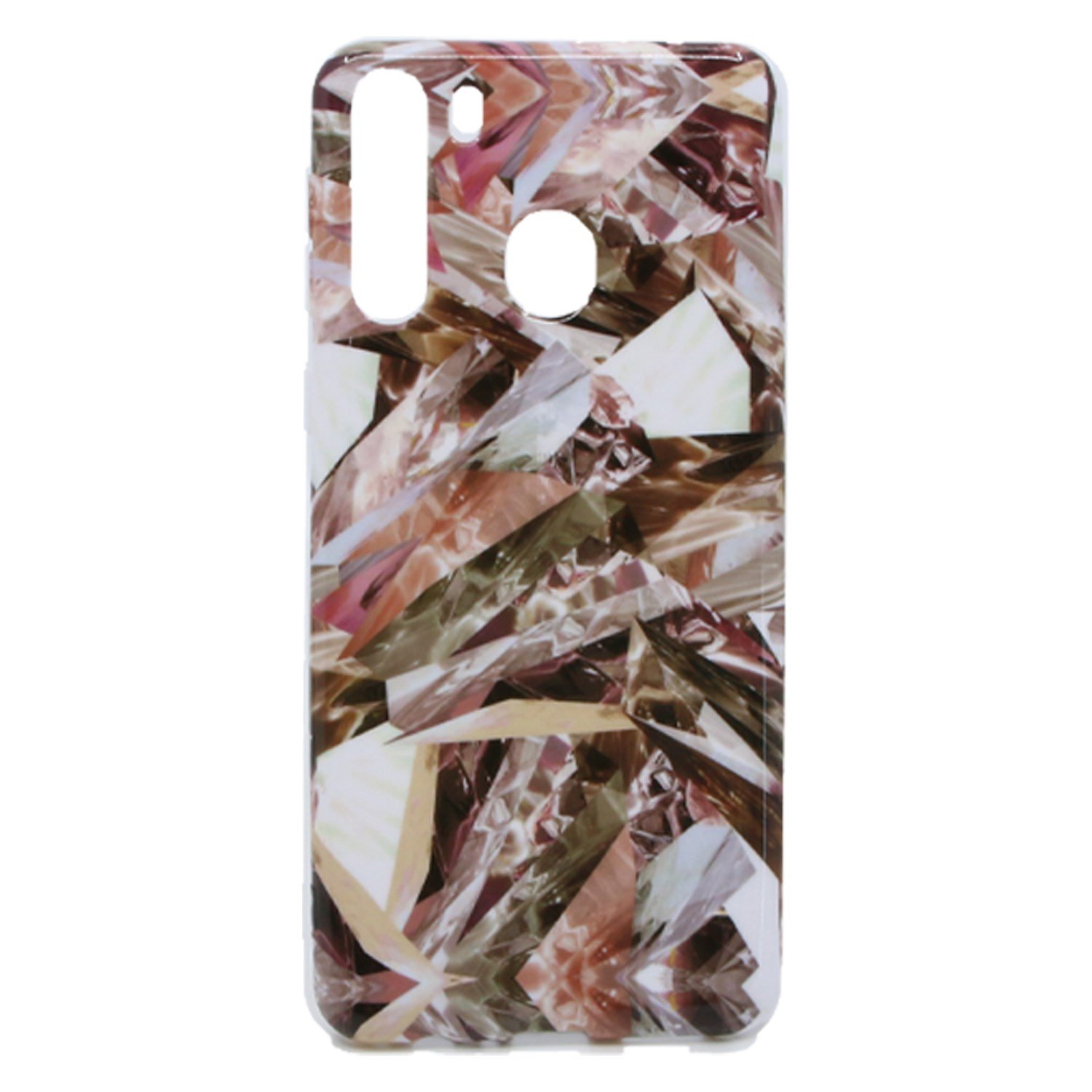 Nettech Samsung Galaxy A21 Uyumlu Mermer Desenli Arka Koruma Kılıf NT-79117