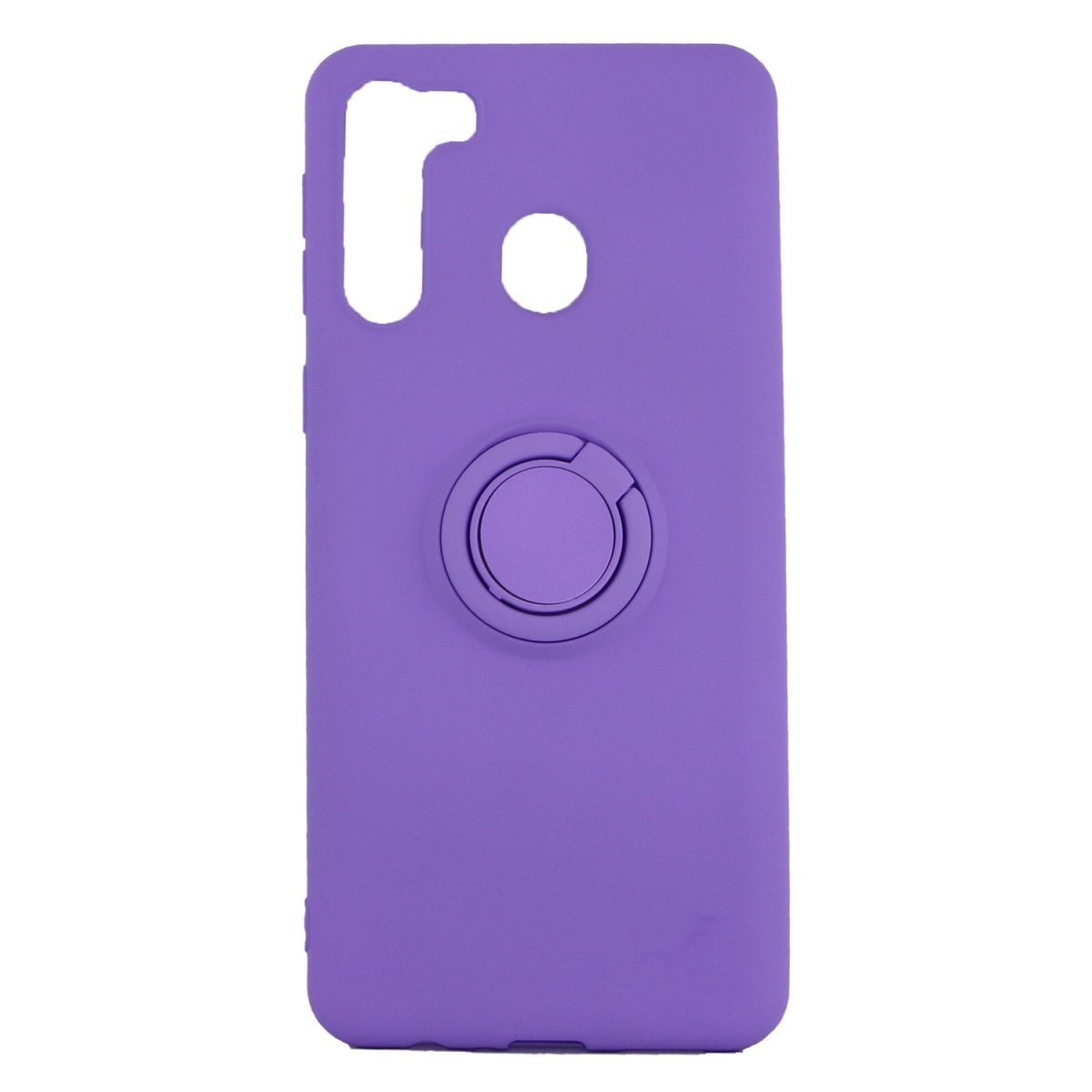 Nettech Samsung Galaxy A21 Uyumlu Viktor Yüzüklü Arka Koruma Kılıf VR-21238