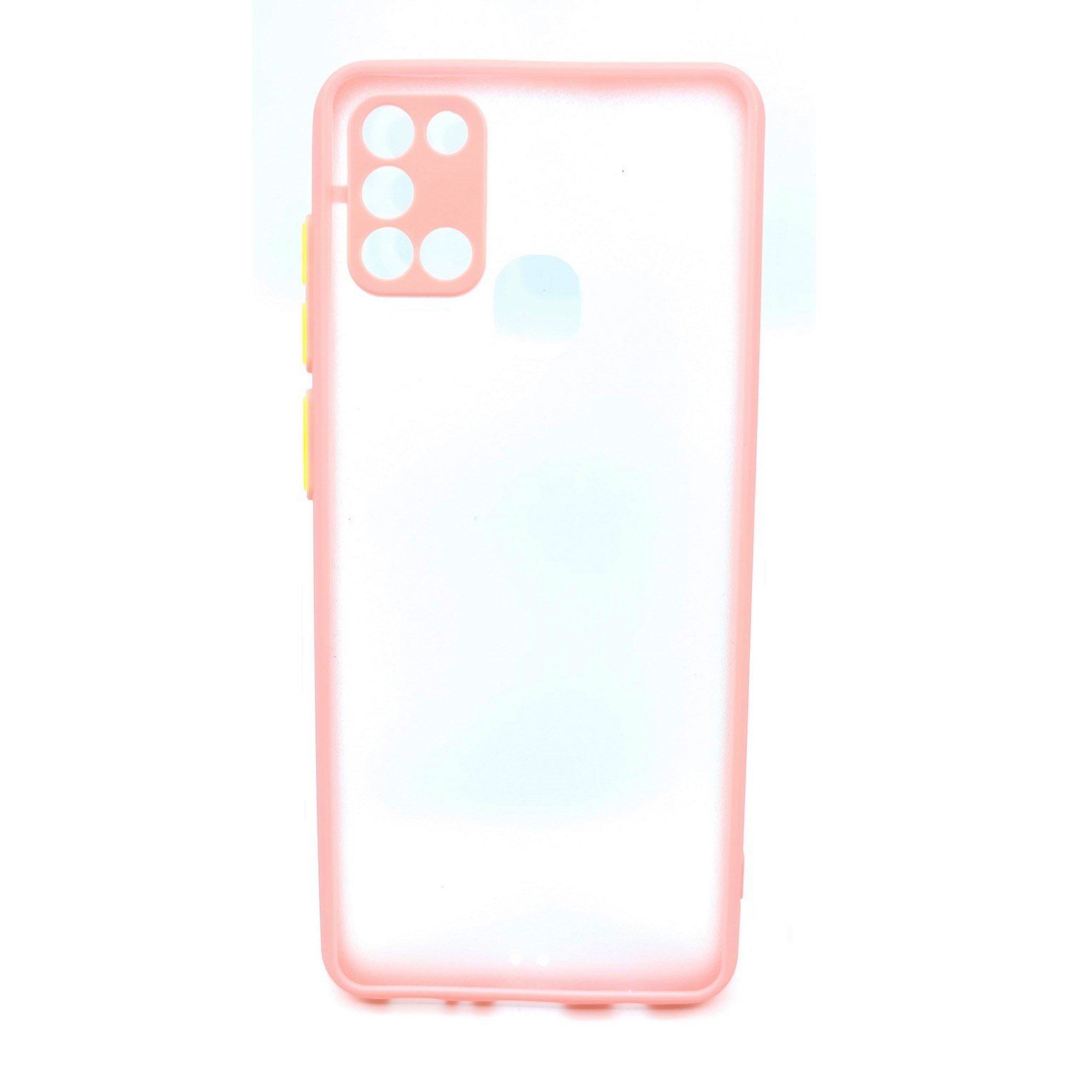 Nettech Samsung Galaxy A21S Uyumlu Kontrast Renkli Tuş Seri Arka Koruma Kılıf NT-88686