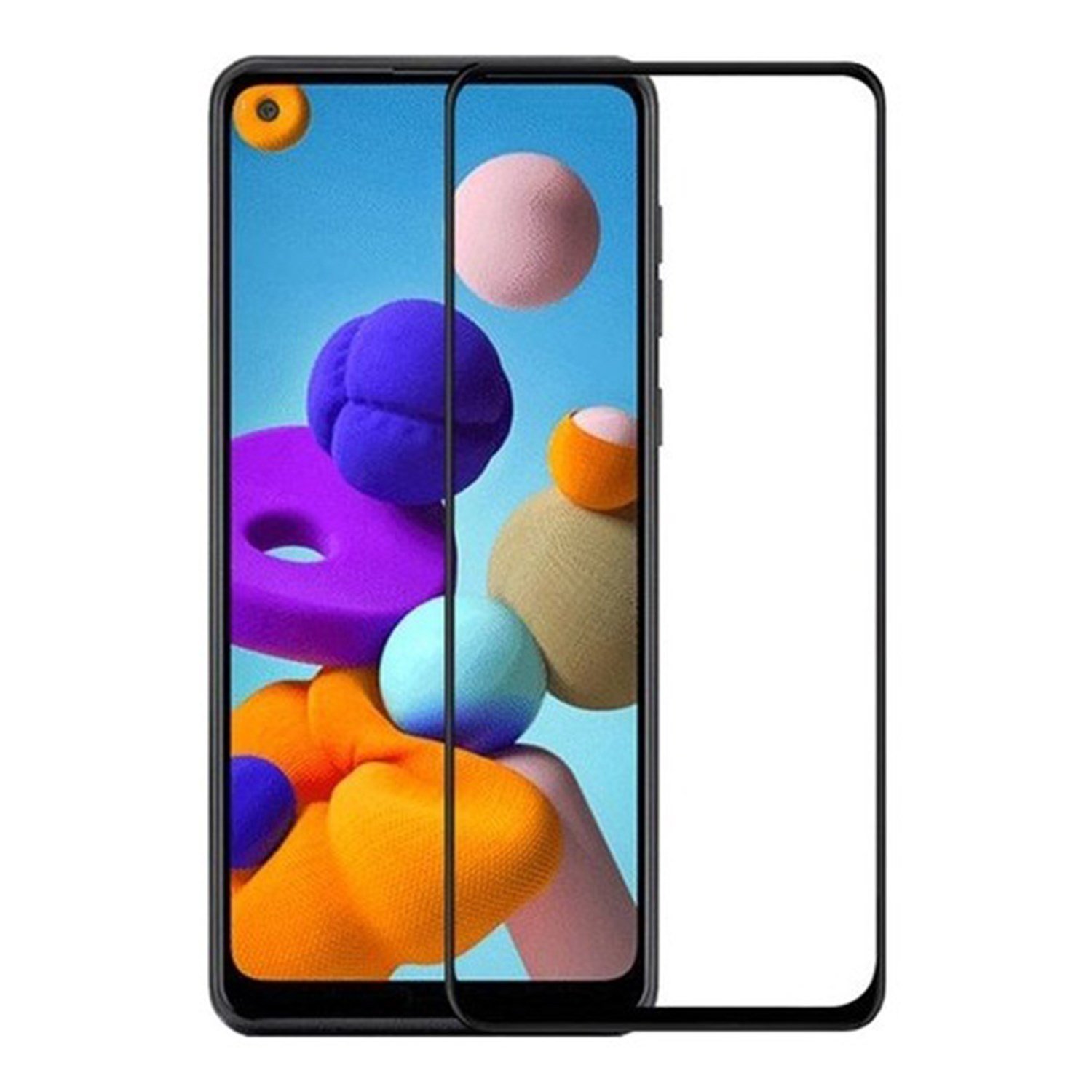 Nettech Samsung Galaxy A21S Uyumlu Ön Koruma Mat Seramik Nano Ekran Koruyucu NT-88578