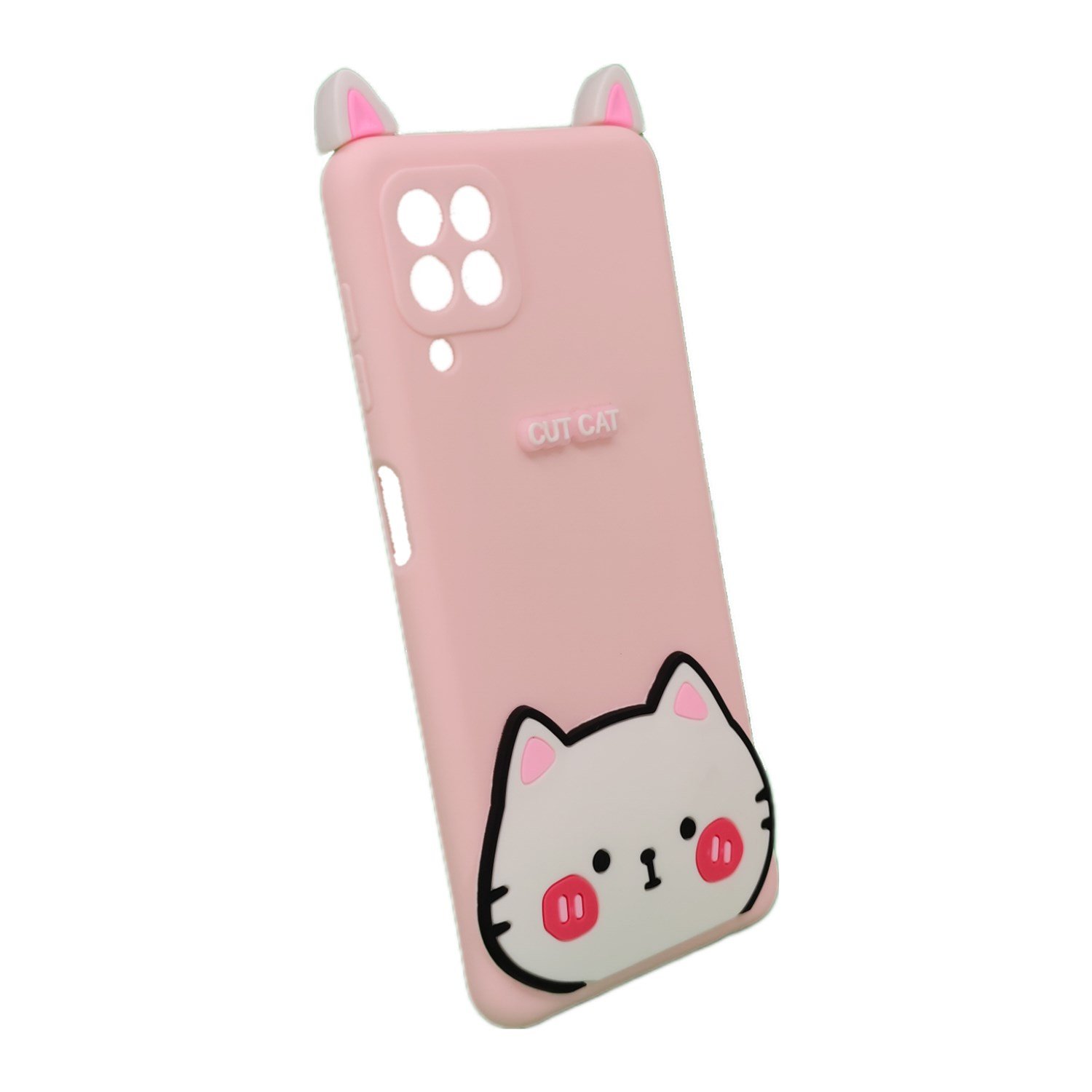 Nettech Samsung Galaxy A22 4G Uyumlu Cartoon Case Seri Arka Koruma Kılıf NT-95132
