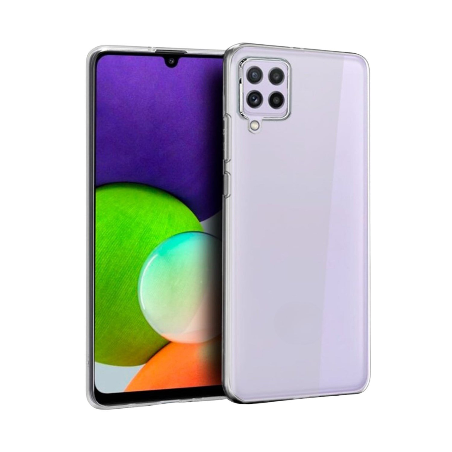 Nettech Samsung Galaxy A22 4G Uyumlu Lüx Seri Kamera Korumalı Arka Koruma Kılıf NT-87115