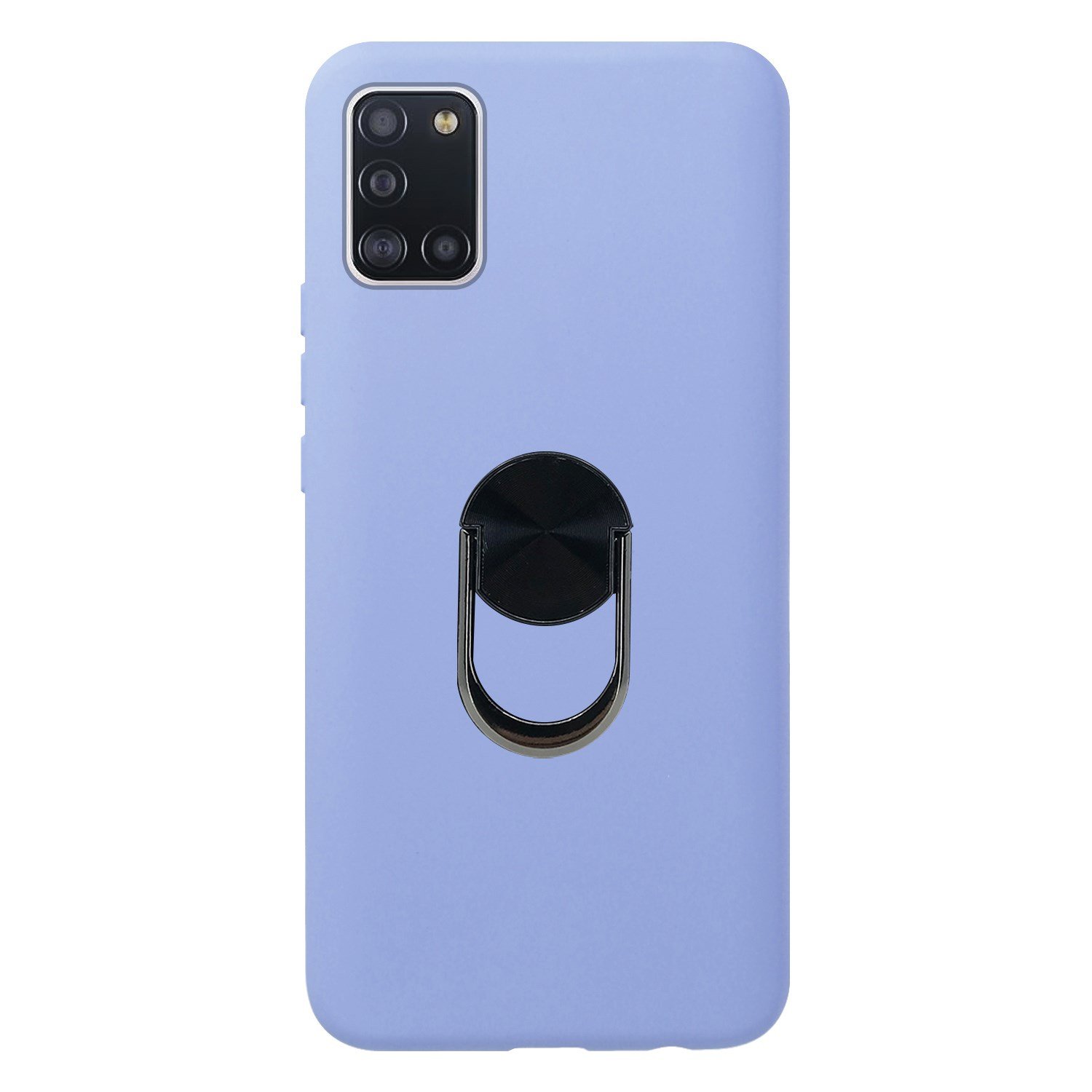 Nettech Samsung Galaxy A31 Uyumlu Leather Ring Nano Arka Koruma Kılıf NT-83076