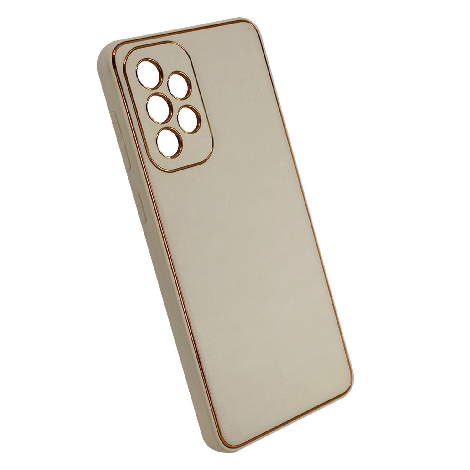 Nettech Samsung Galaxy A33 Uyumlu Coco Leather Seri Arka Koruma Kılıf NT-93399