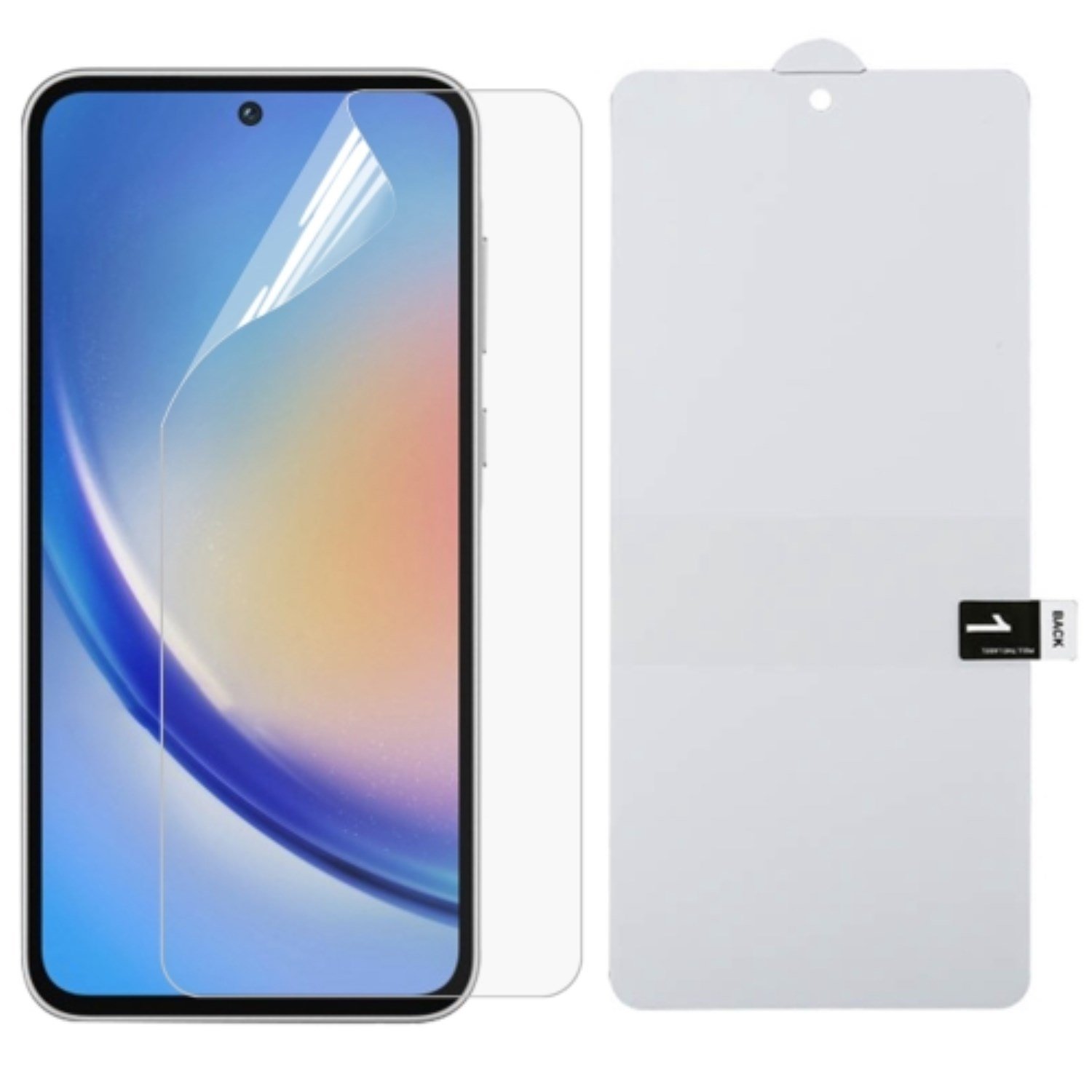 Nettech Samsung Galaxy A35 Uyumlu Ön Koruma Cam Ekran Koruyucu NT-107901