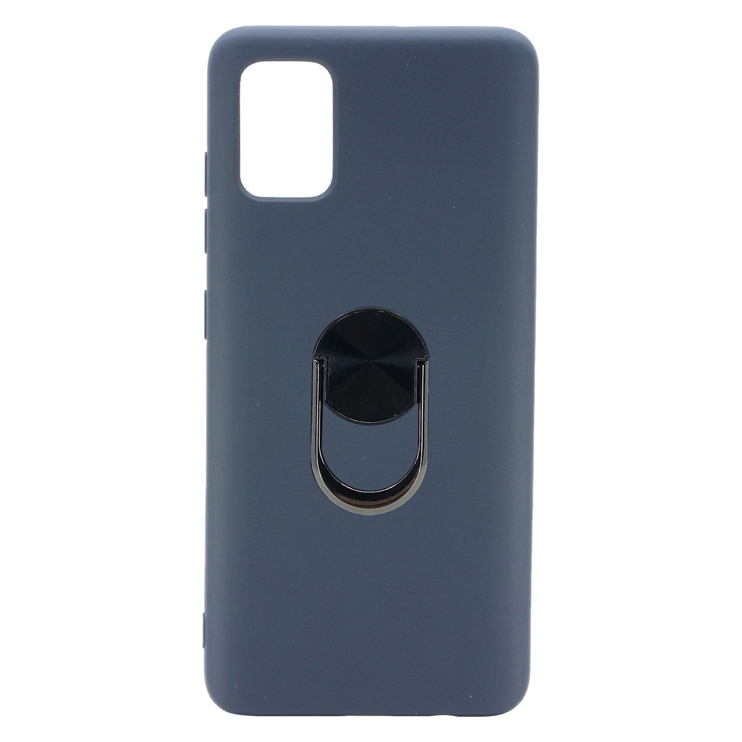 Nettech Samsung Galaxy A51 Uyumlu Leather Ring Nano Arka Koruma Kılıf NT-82896