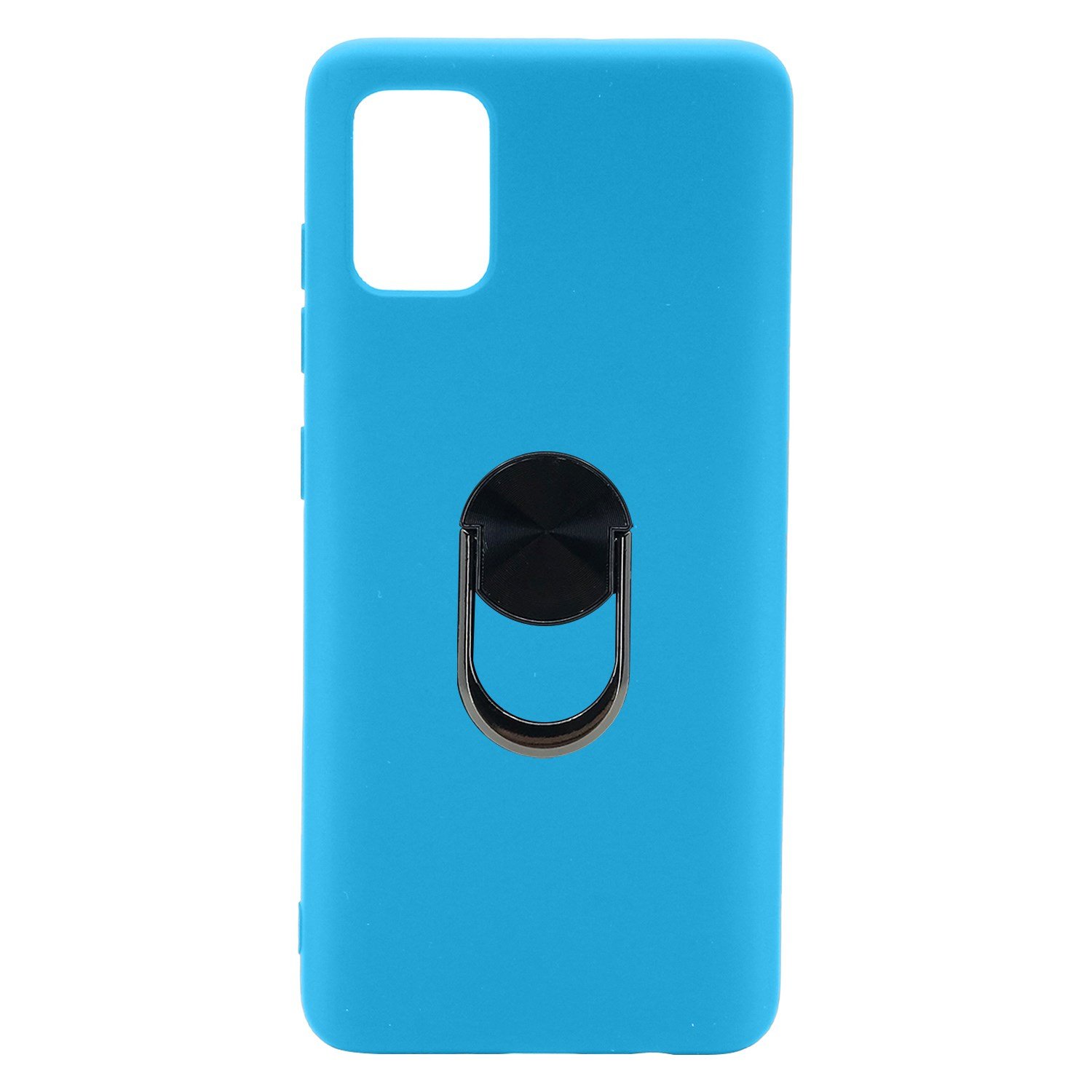 Nettech Samsung Galaxy A51 Uyumlu Leather Ring Nano Arka Koruma Kılıf NT-82896