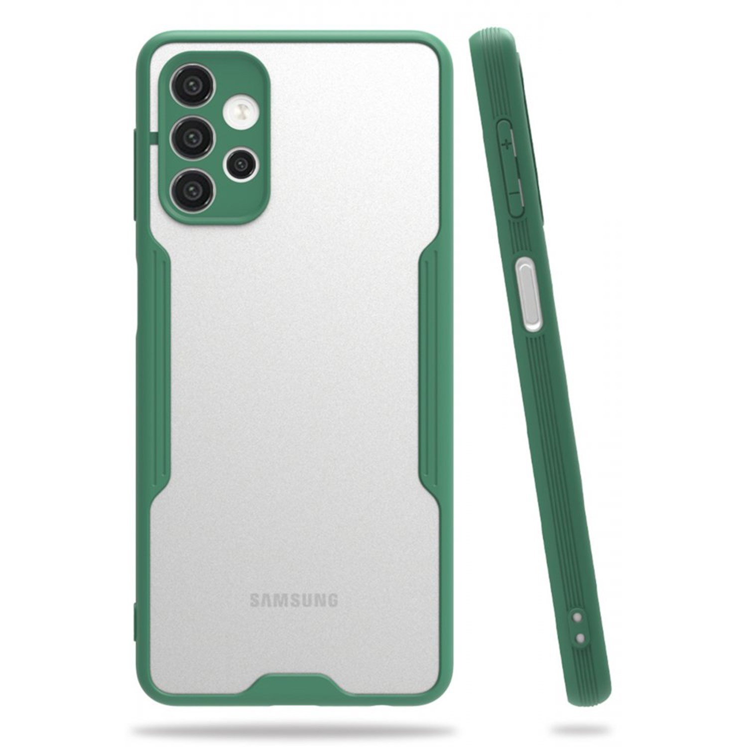 Nettech Samsung Galaxy A52 Uyumlu Platin Seri Arka Koruma Kılıf NT-86399