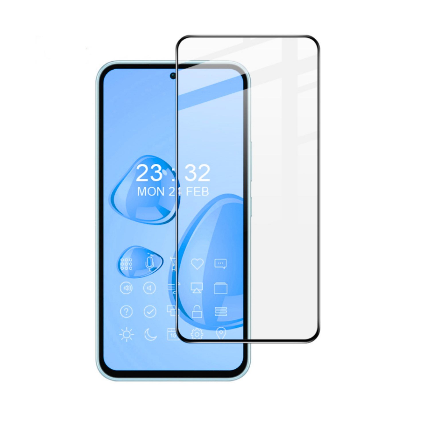 Nettech Samsung Galaxy A54 5G Uyumlu 5D Glas Full Cam Koruyucu NT-102888