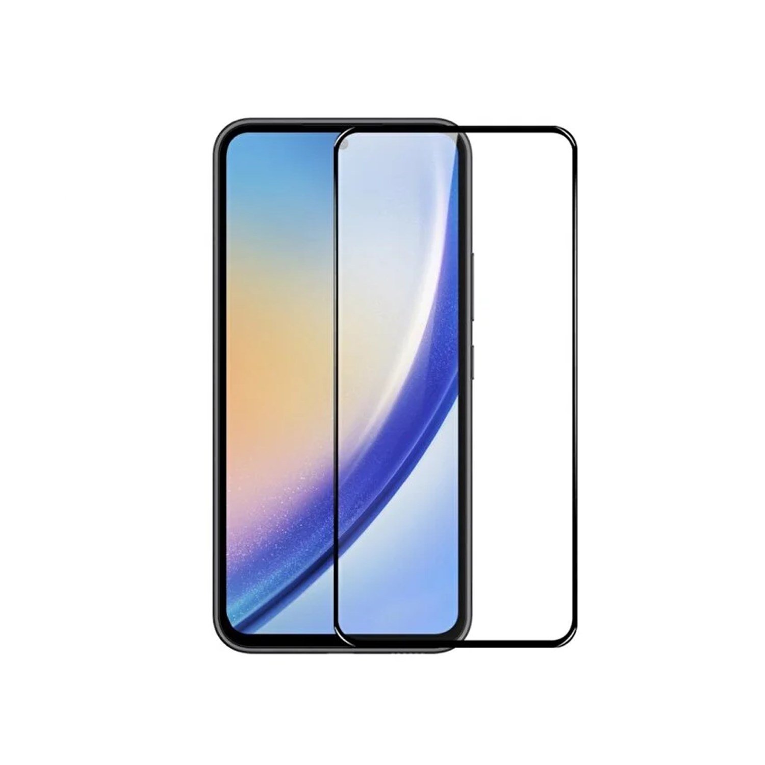 Nettech Samsung Galaxy A55 Uyumlu 5D Glas Full Cam Koruyucu NT-110135