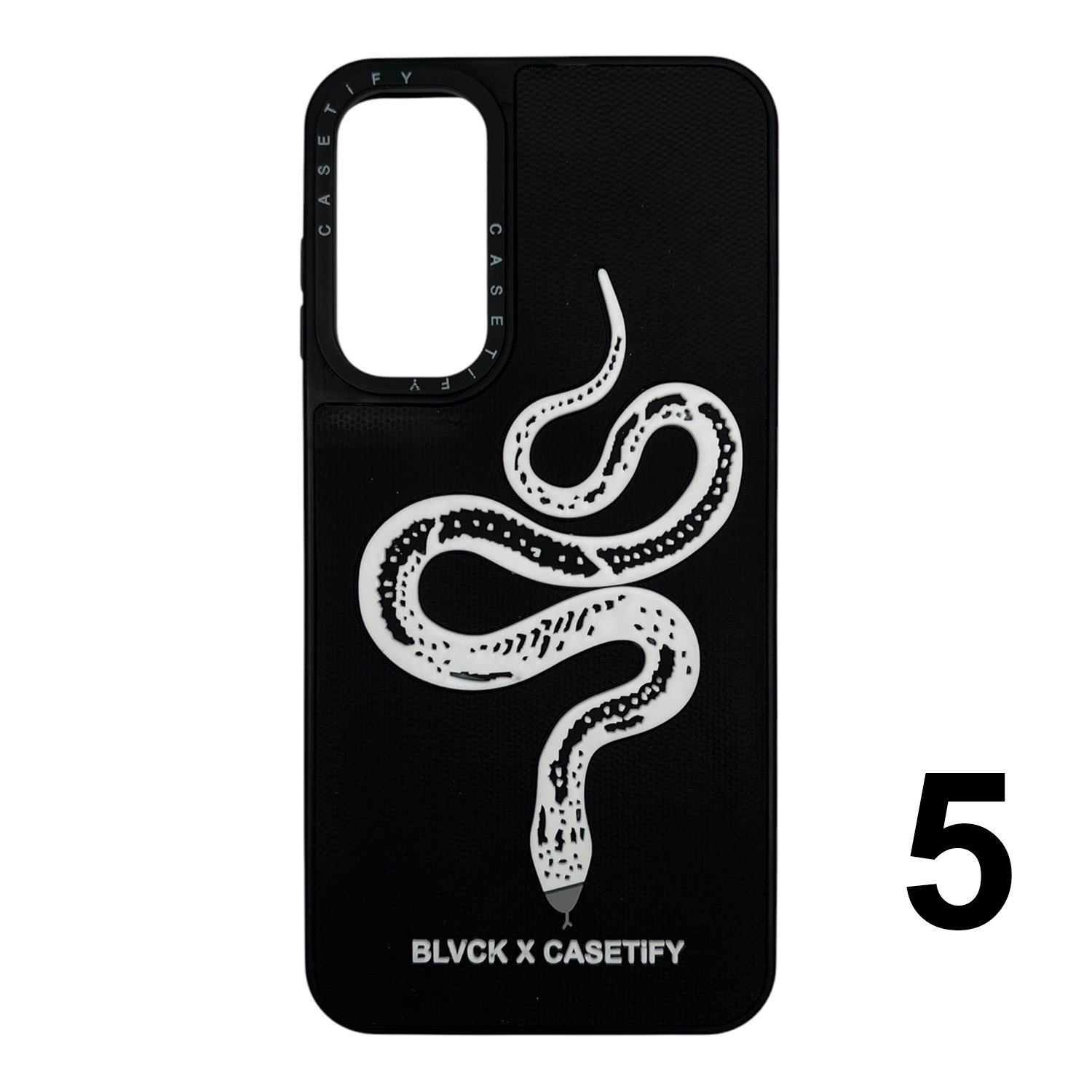 Nettech Samsung Galaxy A55 Uyumlu Casetify Kabartmalı Arka Koruma Kılıf NT-112029