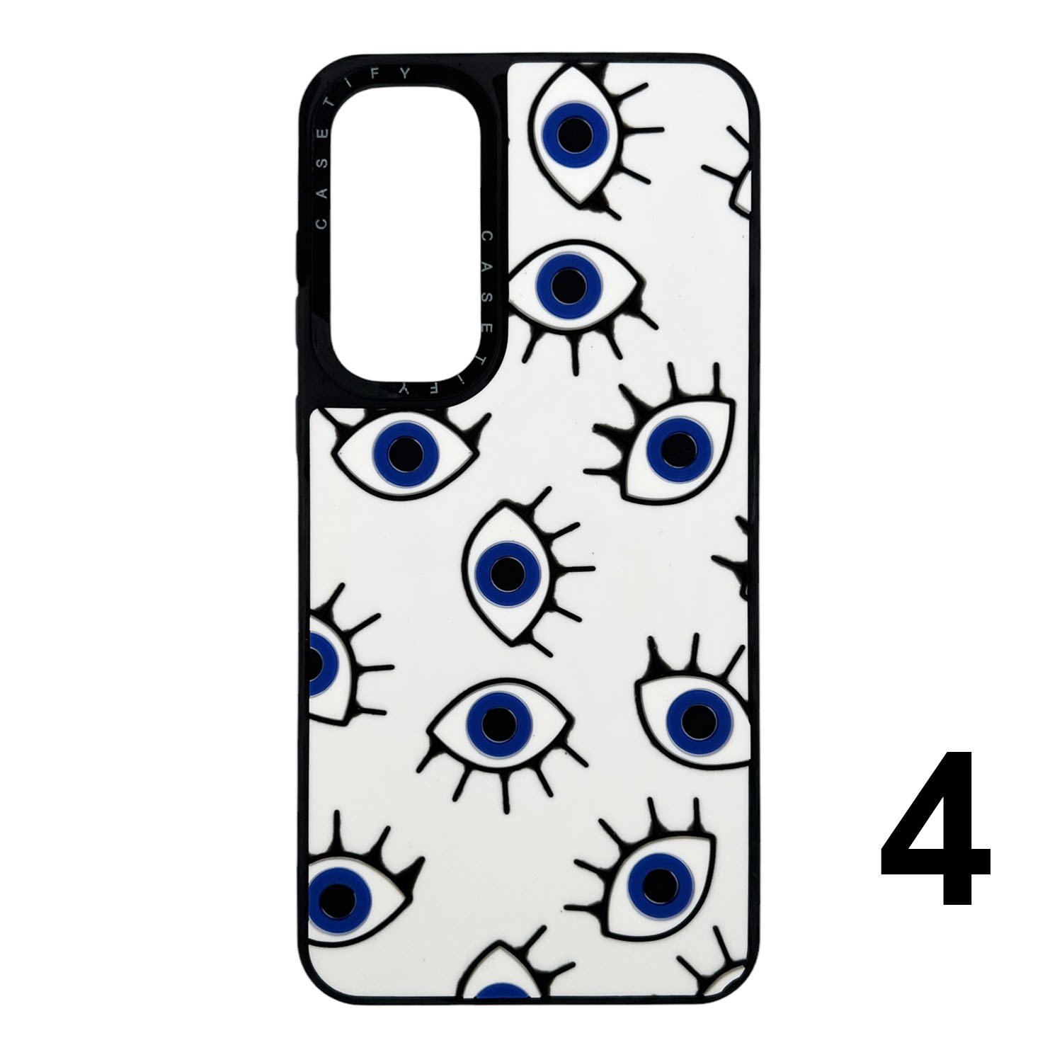 Nettech Samsung Galaxy A55 Uyumlu Casetify Kabartmalı Arka Koruma Kılıf NT-112029