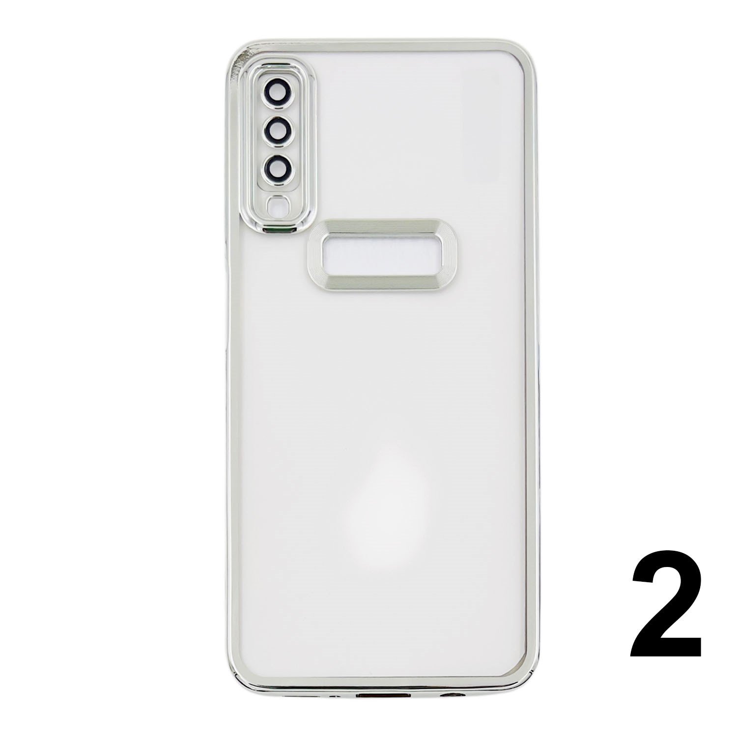 Nettech Samsung Galaxy A7 2018 Sm-A750F Uyumlu Round Silikon Seri Arka Koruma Kılıf NT-107104