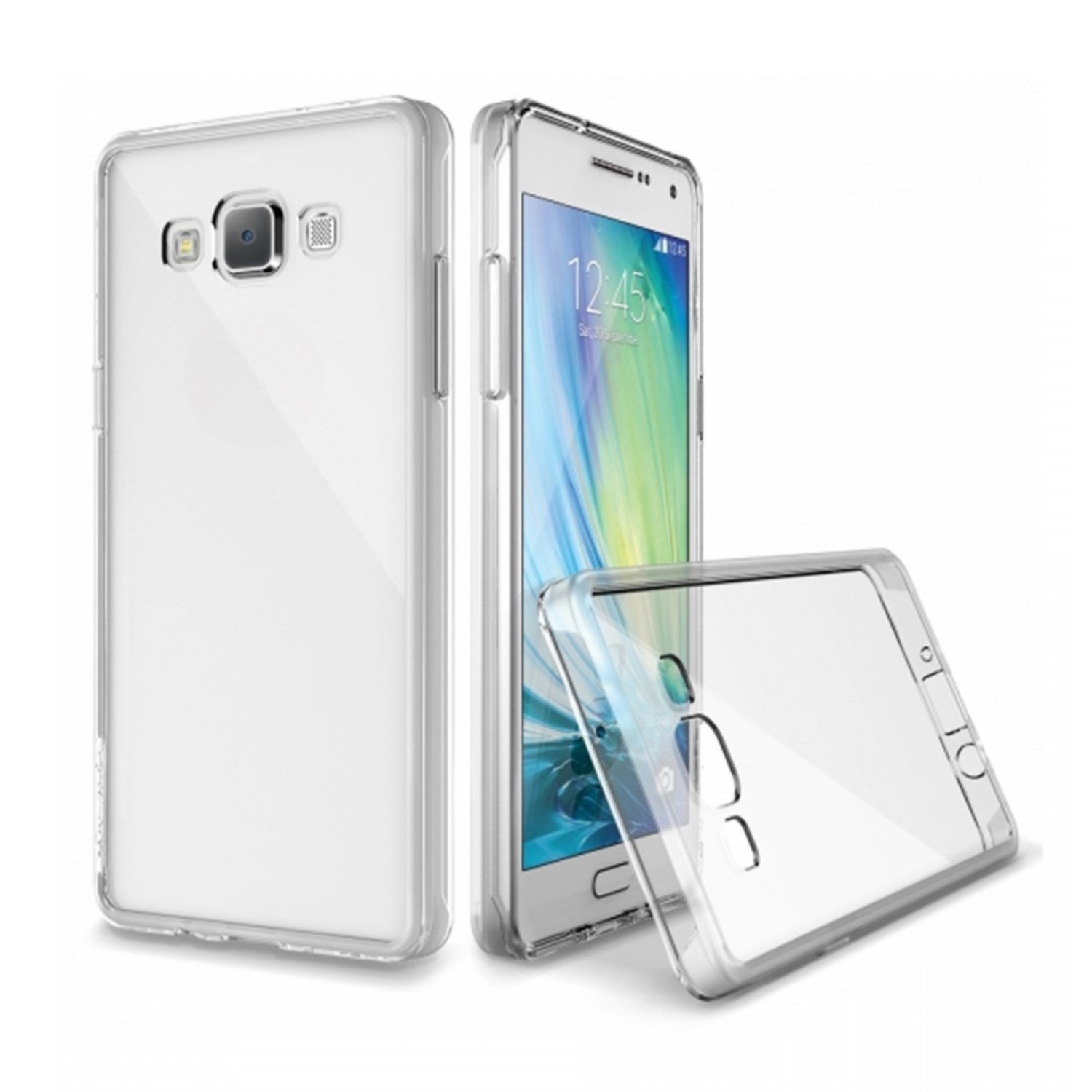 Nettech Samsung Galaxy A700 A7 2015 Uyumlu Şeffaf Seri Arka Koruma Kılıf VR-7011