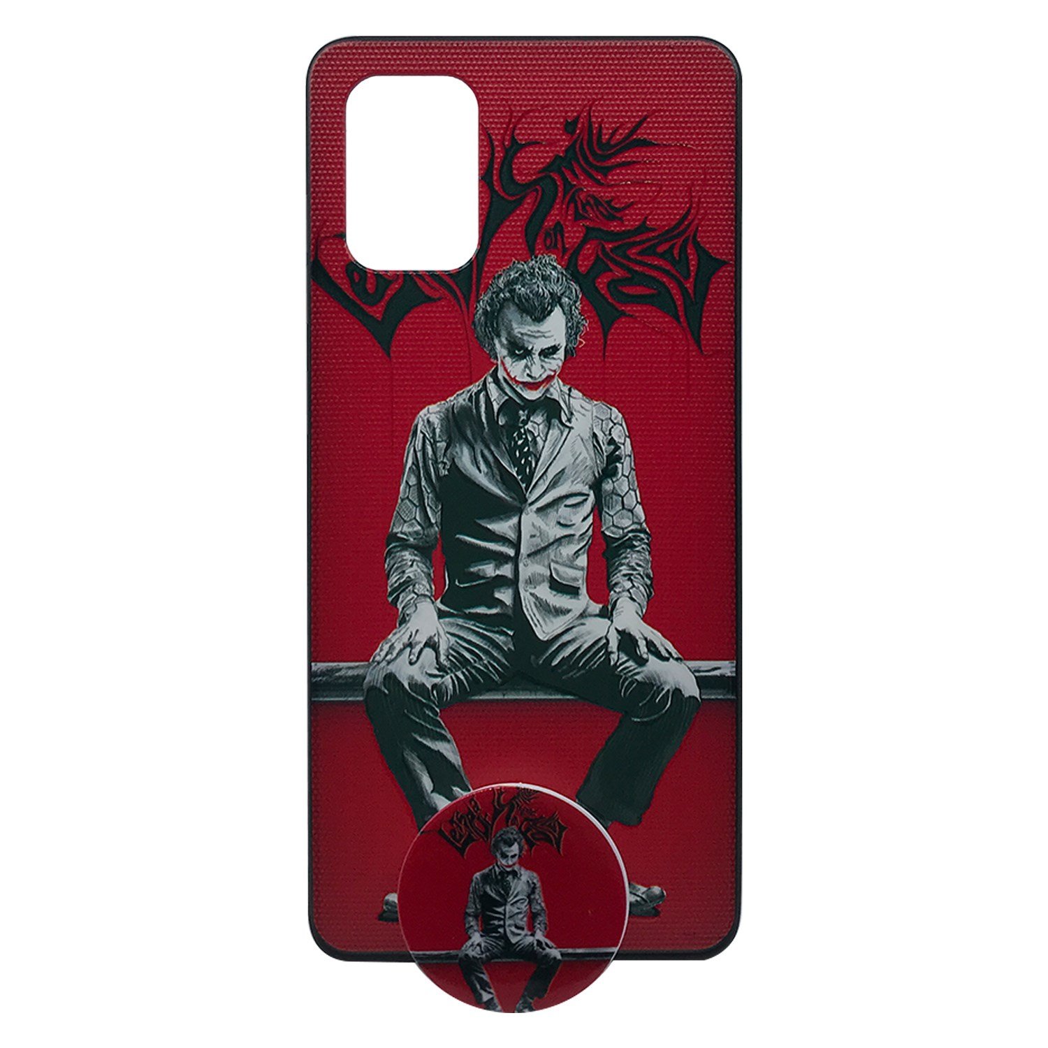 Nettech Samsung Galaxy A71 Uyumlu Desenli Popsocket Seri Arka Koruma Kılıf NT-79698