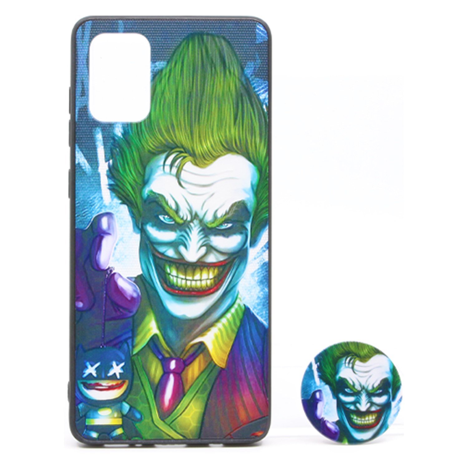 Nettech Samsung Galaxy A71 Uyumlu Desenli Popsocket Seri Arka Koruma Kılıf NT-79698