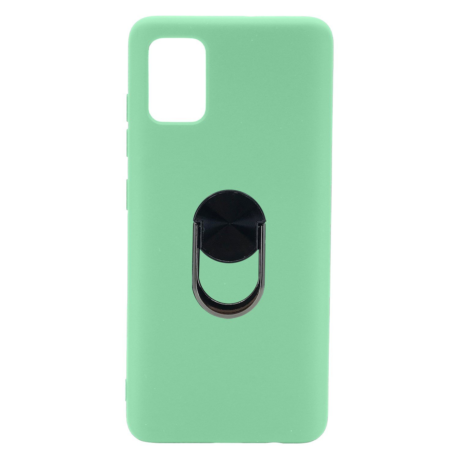 Nettech Samsung Galaxy A71 Uyumlu Leather Ring Nano Arka Koruma Kılıf NT-82930