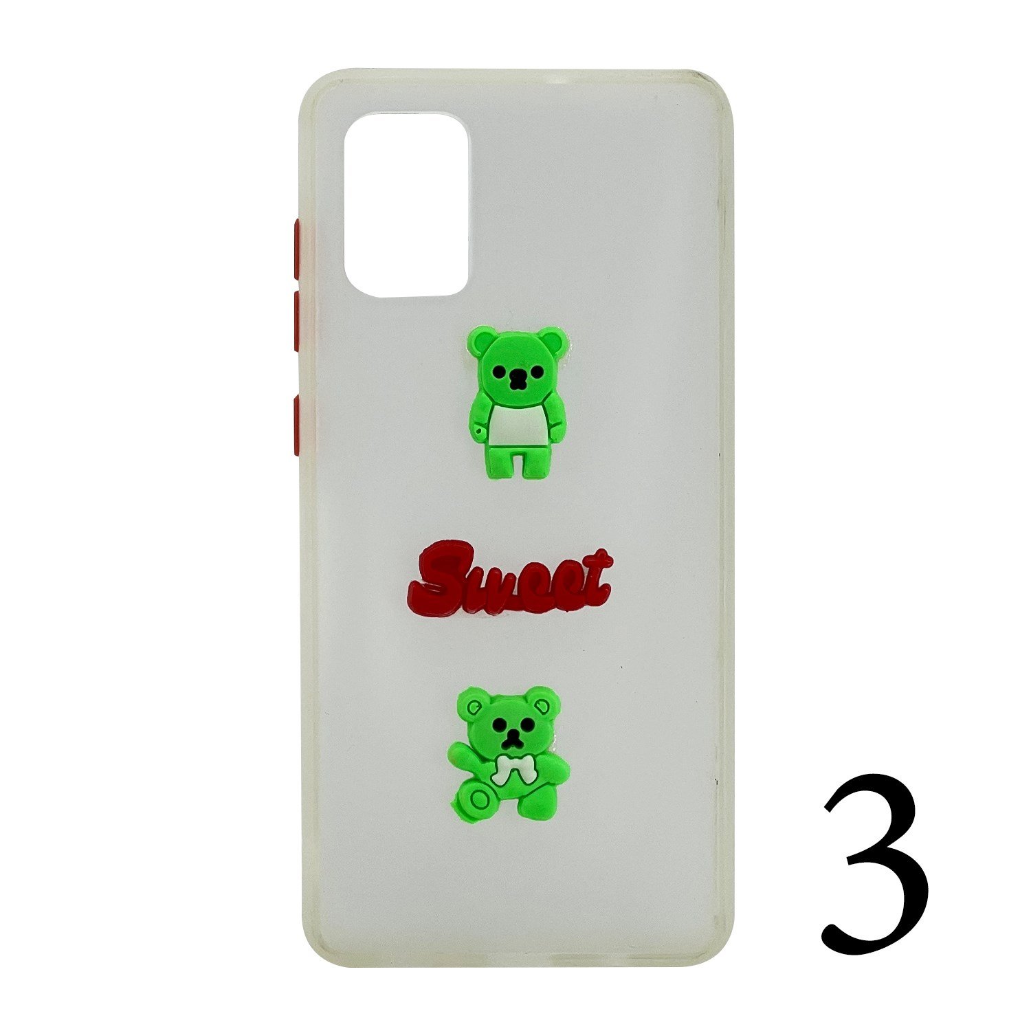 Nettech Samsung Galaxy A71 Uyumlu Maskot Seri Arka Koruma Kılıf NT-106282