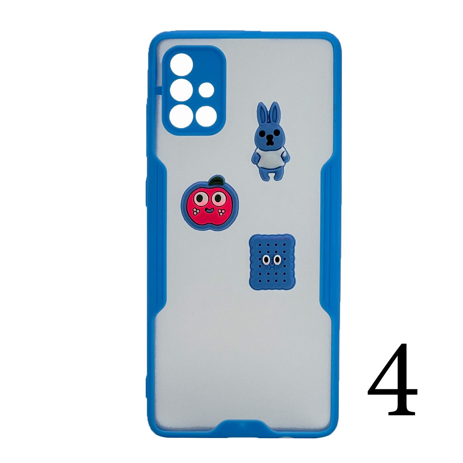 Nettech Samsung Galaxy A71 Uyumlu Maskot Seri Arka Koruma Kılıf NT-106245