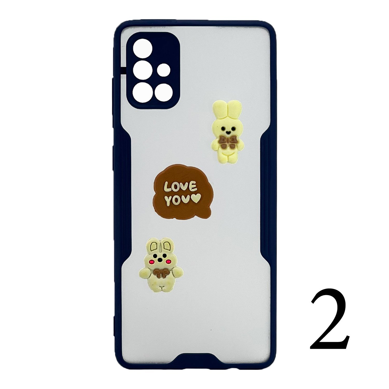 Nettech Samsung Galaxy A71 Uyumlu Maskot Seri Arka Koruma Kılıf NT-106245