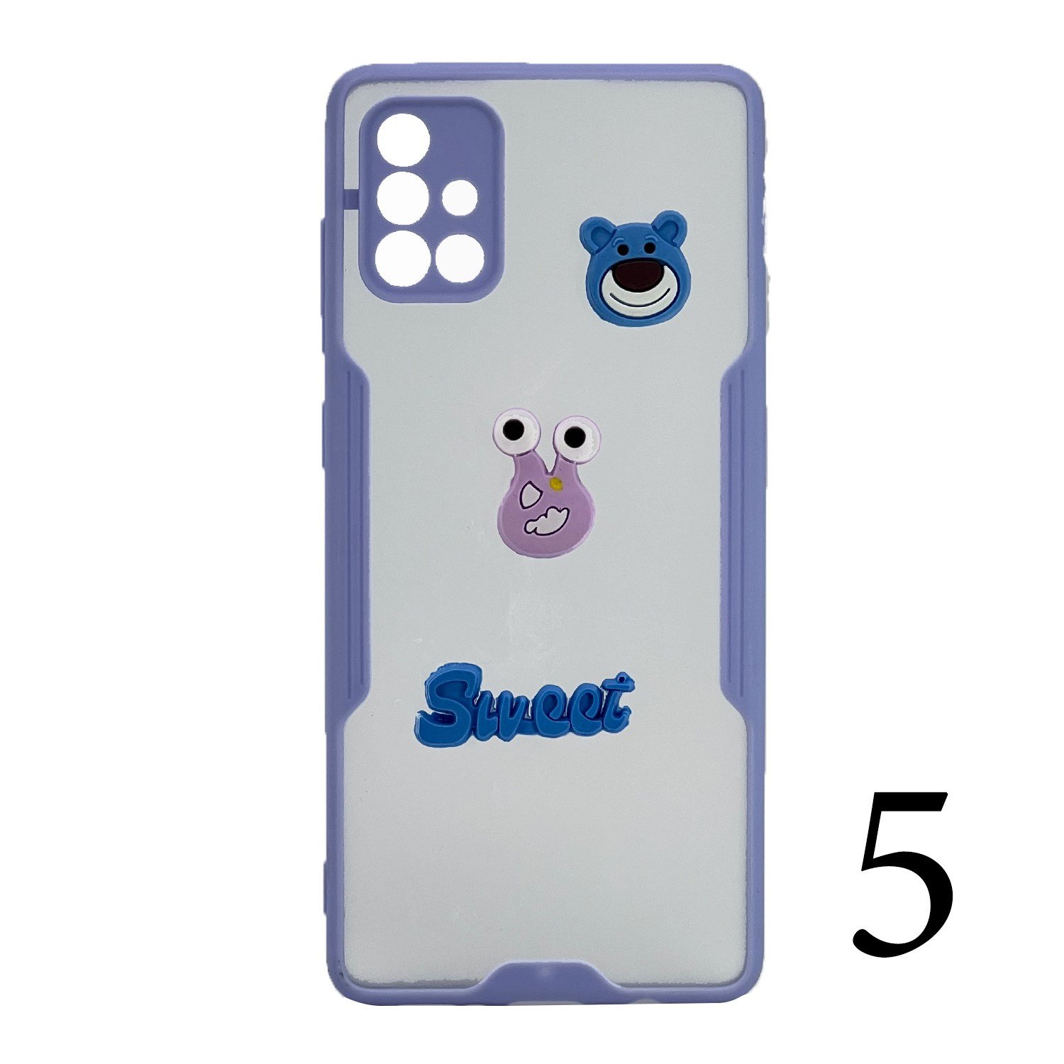 Nettech Samsung Galaxy A71 Uyumlu Maskot Seri Arka Koruma Kılıf NT-106245