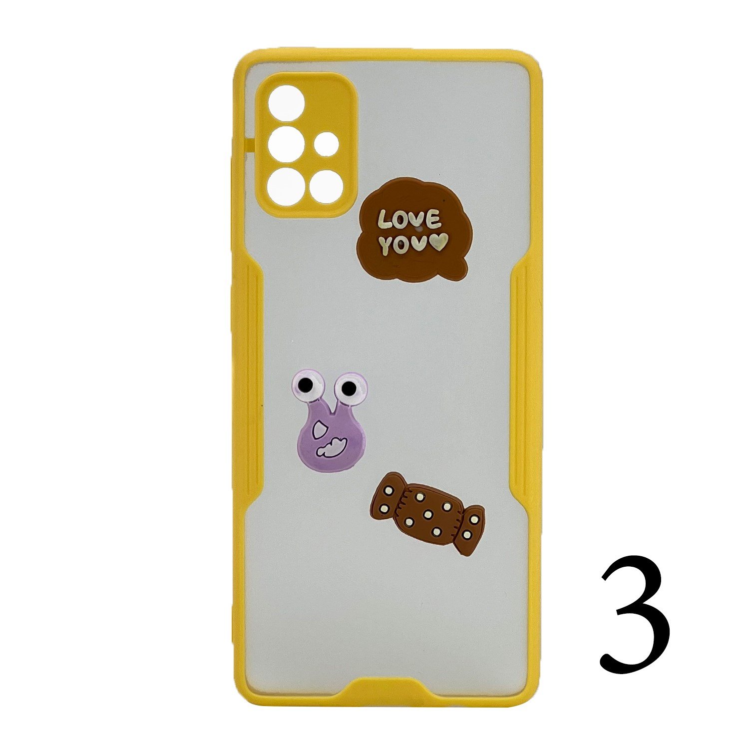 Nettech Samsung Galaxy A71 Uyumlu Maskot Seri Arka Koruma Kılıf NT-106245