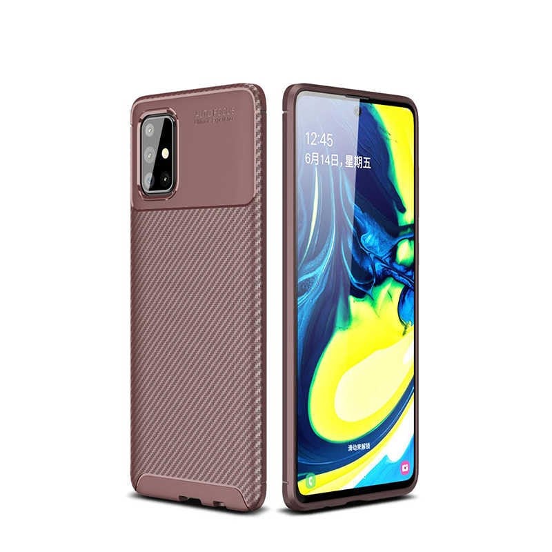 Nettech Samsung Galaxy A71 Uyumlu Negro Seri Arka Koruma Kılıf NT-81329