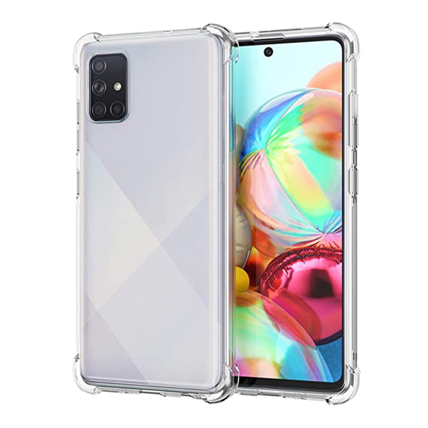 Nettech Samsung Galaxy A71 Uyumlu Rarroz Seri Arka Koruma Kılıf NT-80204