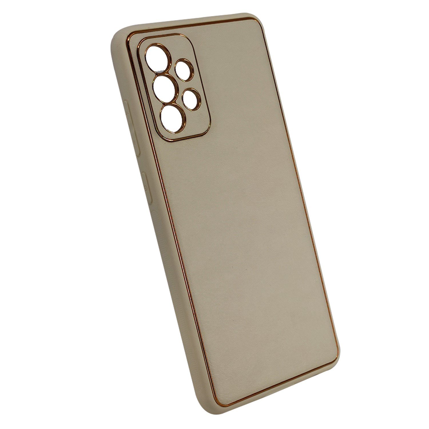 Nettech Samsung Galaxy A72 Uyumlu Coco Leather Seri Arka Koruma Kılıf NT-90537