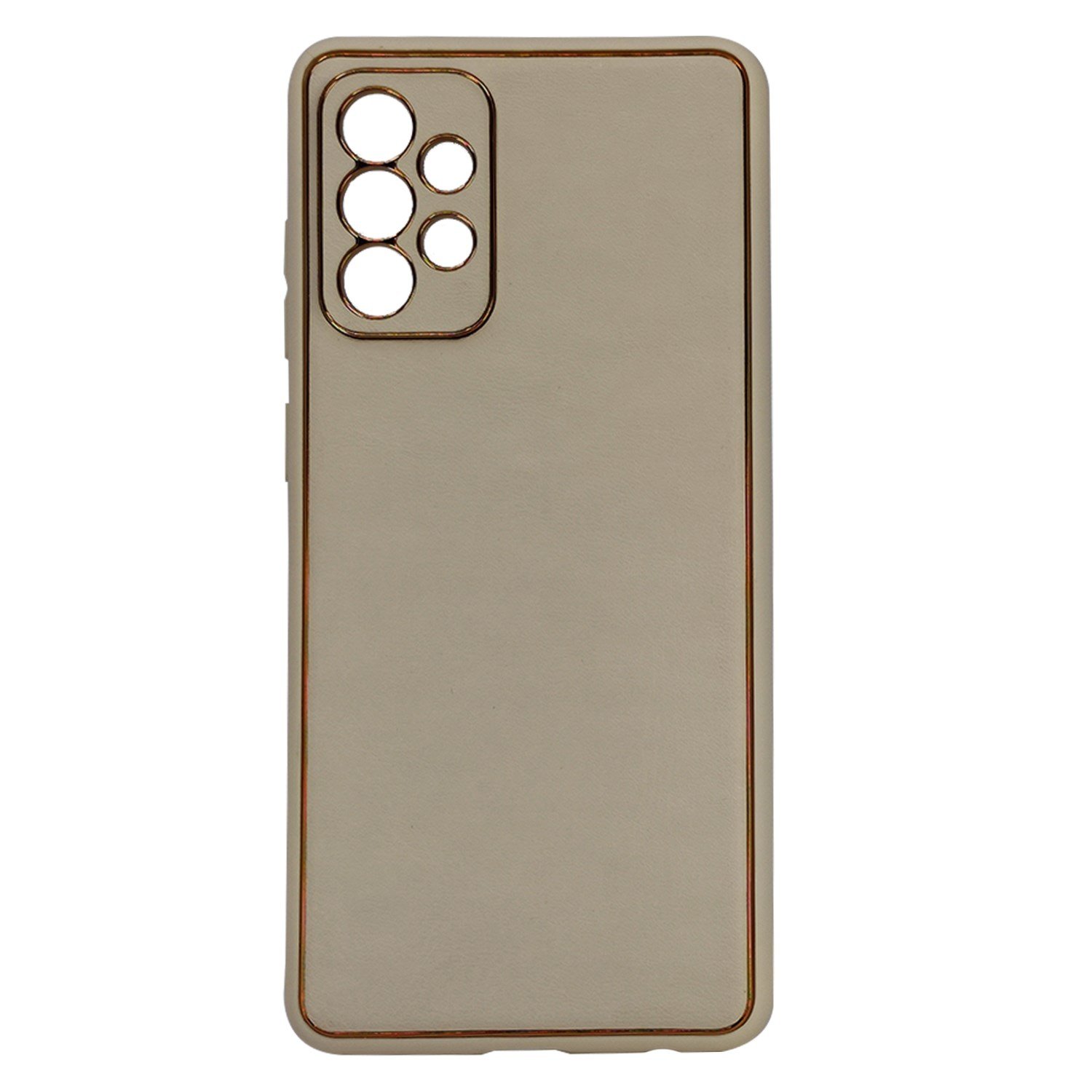 Nettech Samsung Galaxy A72 Uyumlu Coco Leather Seri Arka Koruma Kılıf NT-90537