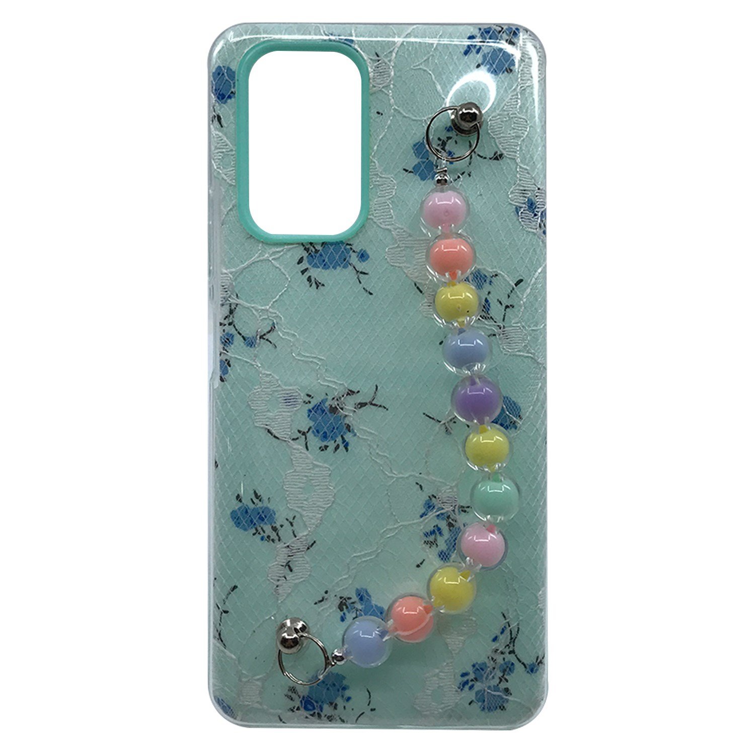 Nettech Samsung Galaxy A72 Uyumlu Desen Boncuklu Arka Koruma Kılıf NT-91765