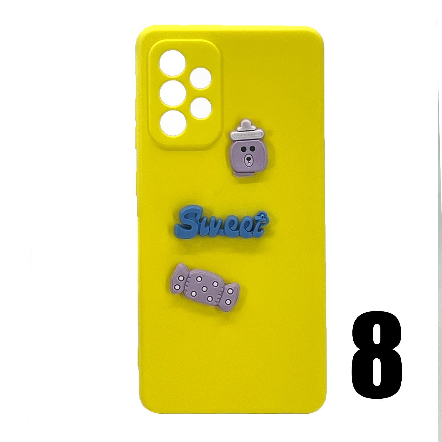 Nettech Samsung Galaxy A72 Uyumlu Maskot Seri Arka Koruma Kılıf NT-106211