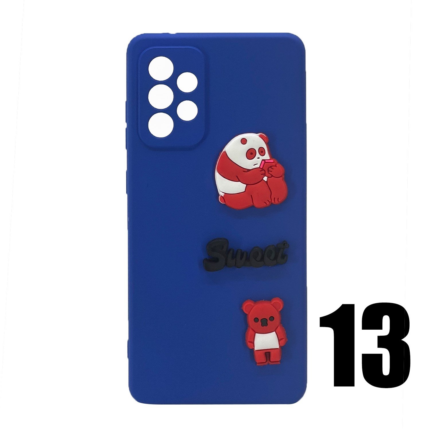 Nettech Samsung Galaxy A72 Uyumlu Maskot Seri Arka Koruma Kılıf NT-106211