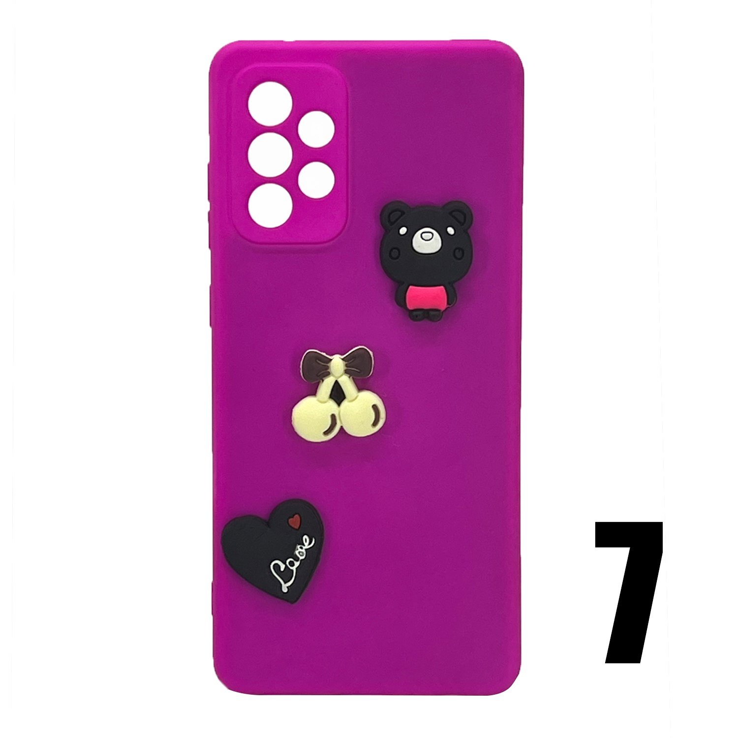Nettech Samsung Galaxy A72 Uyumlu Maskot Seri Arka Koruma Kılıf NT-106211