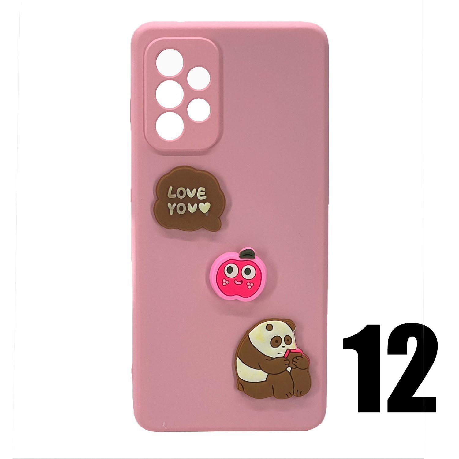 Nettech Samsung Galaxy A72 Uyumlu Maskot Seri Arka Koruma Kılıf NT-106211