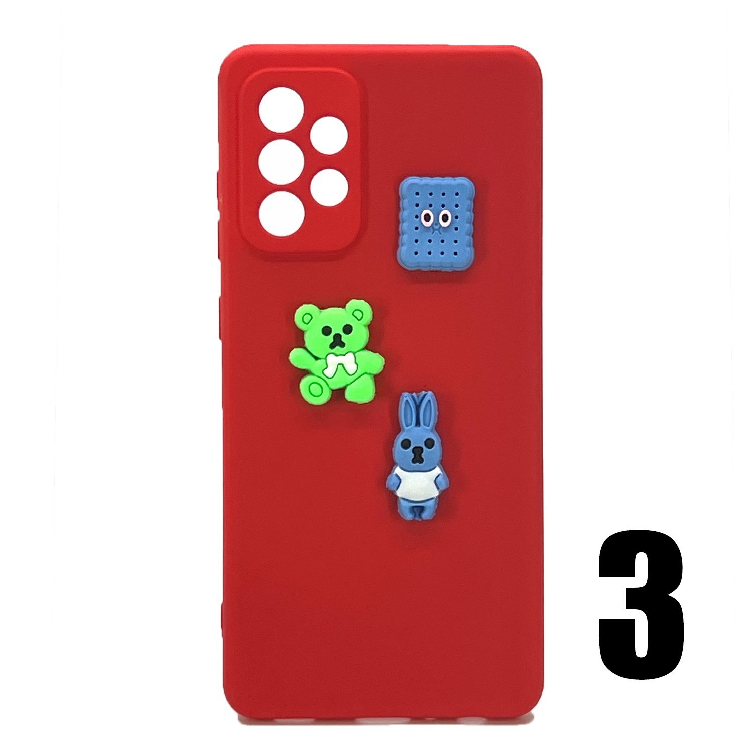Nettech Samsung Galaxy A72 Uyumlu Maskot Seri Arka Koruma Kılıf NT-106211