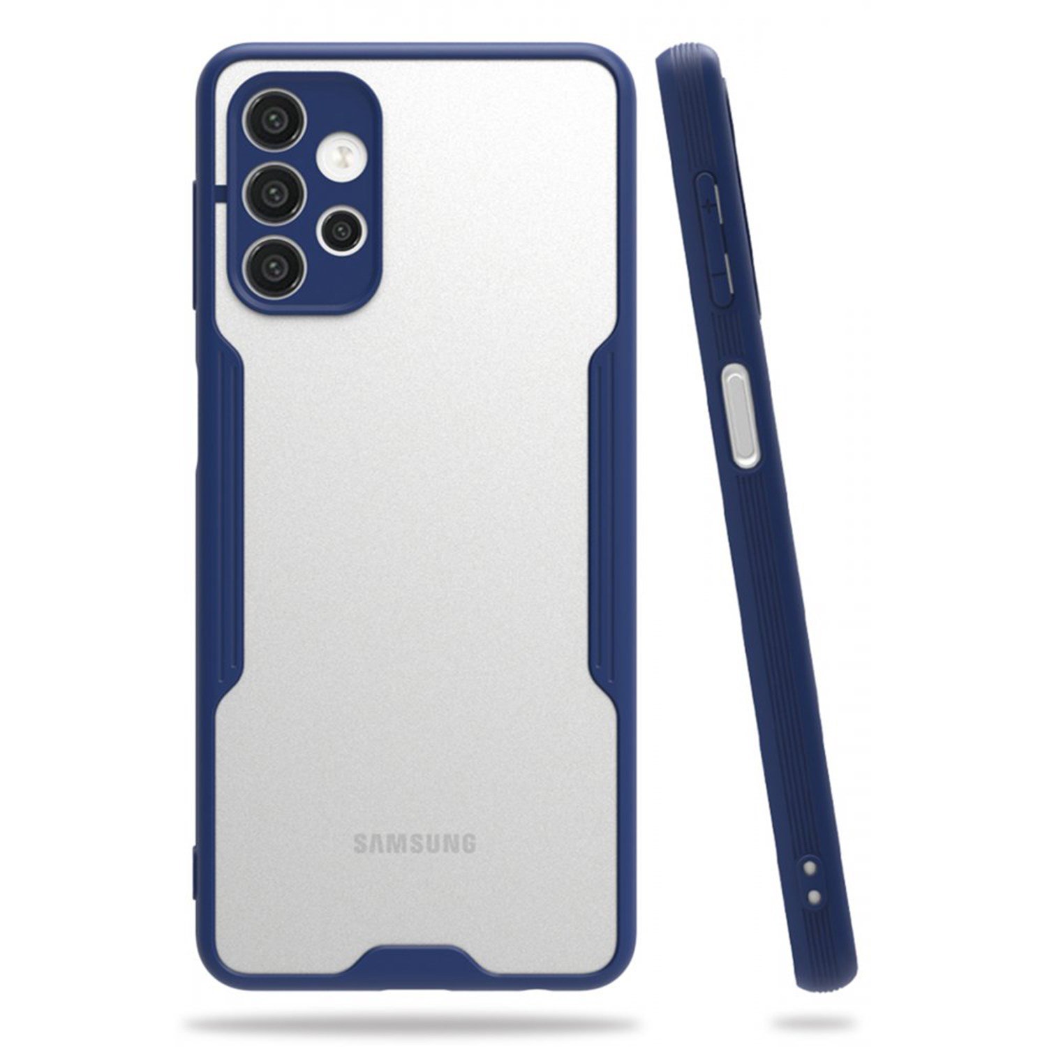 Nettech Samsung Galaxy A72 Uyumlu Platin Seri Arka Koruma Kılıf NT-86406