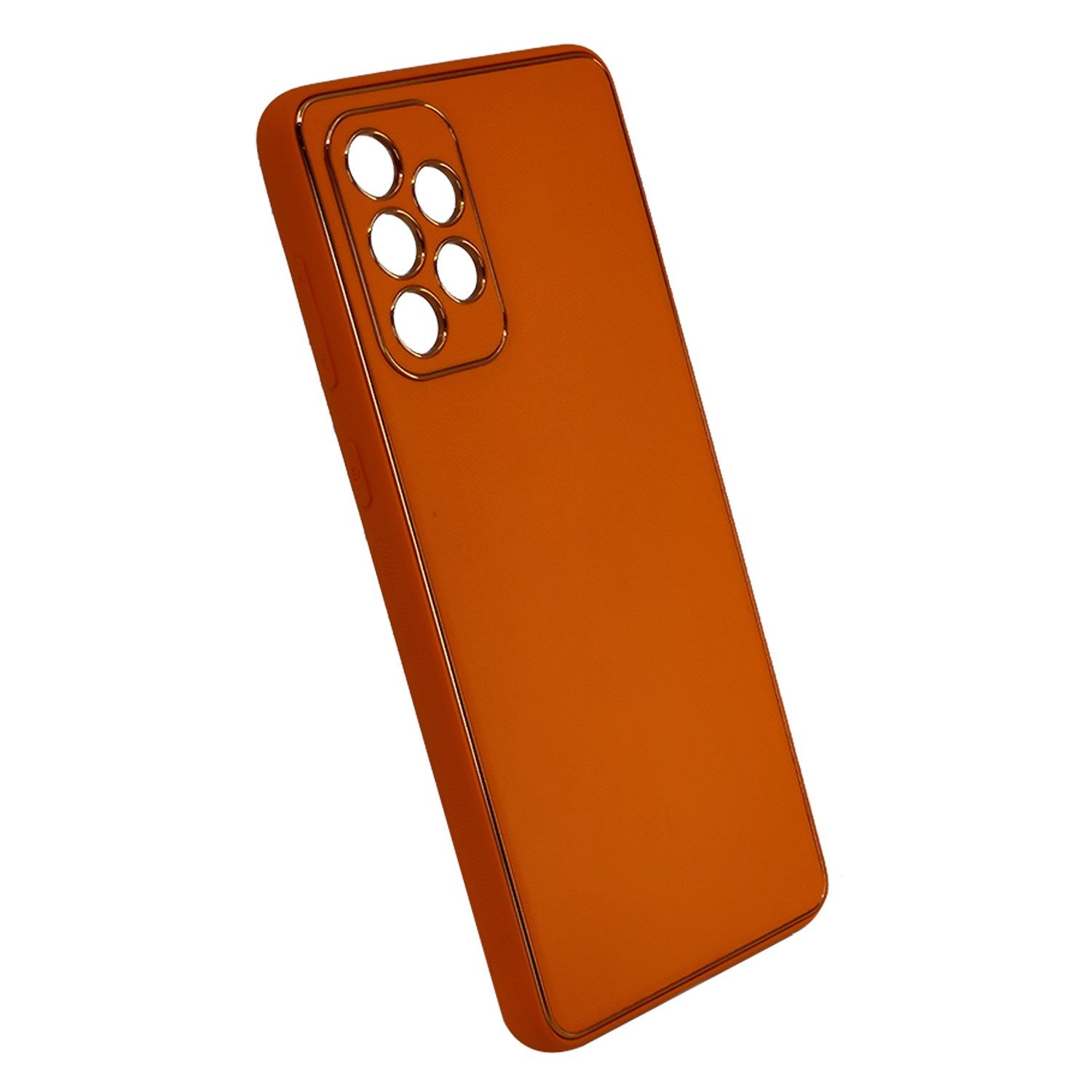 Nettech Samsung Galaxy A73 5G Uyumlu Coco Leather Seri Arka Koruma Kılıf NT-93417