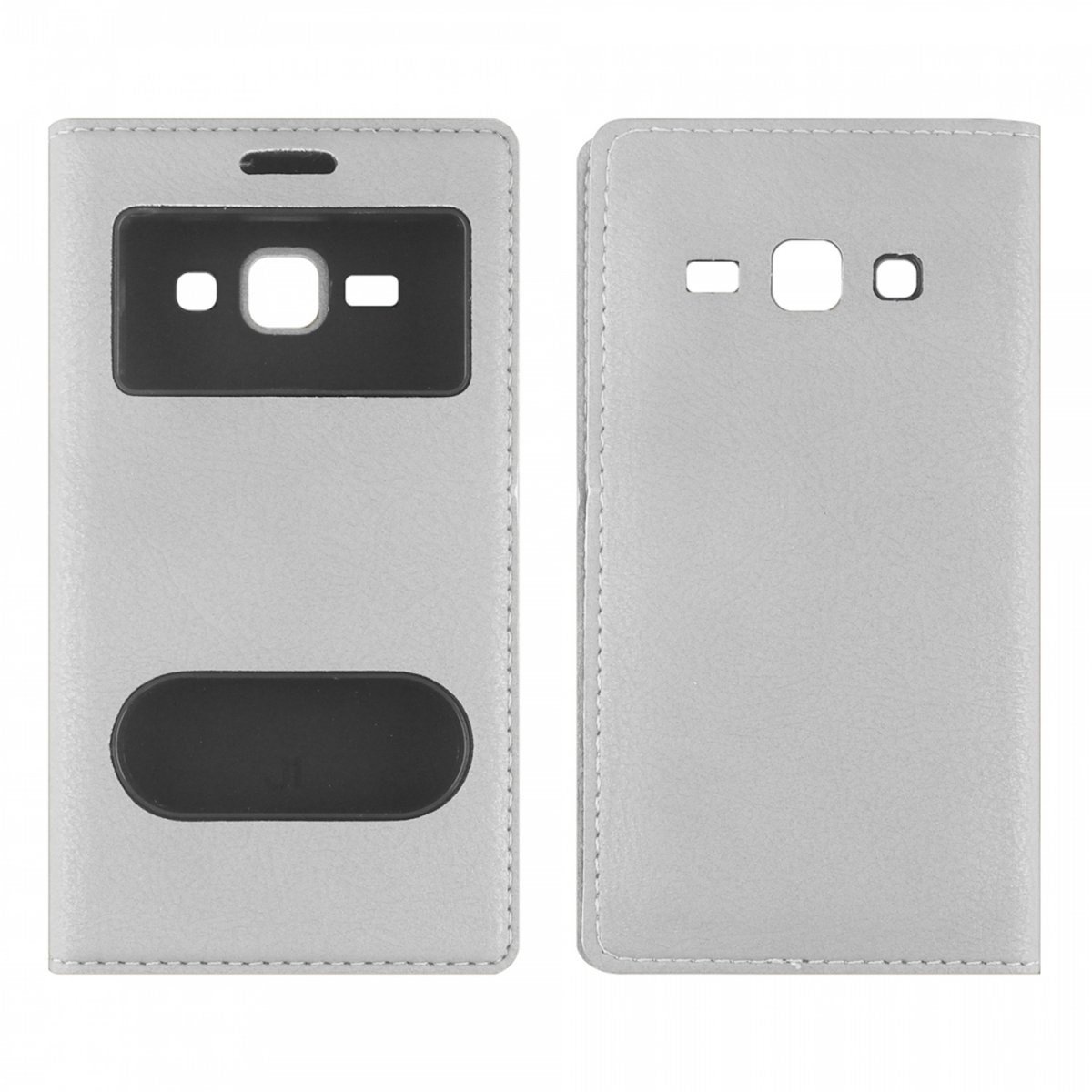 Nettech Samsung Galaxy J100 J1 Uyumlu Pencereli Kapaklı Kılıf VR-7812
