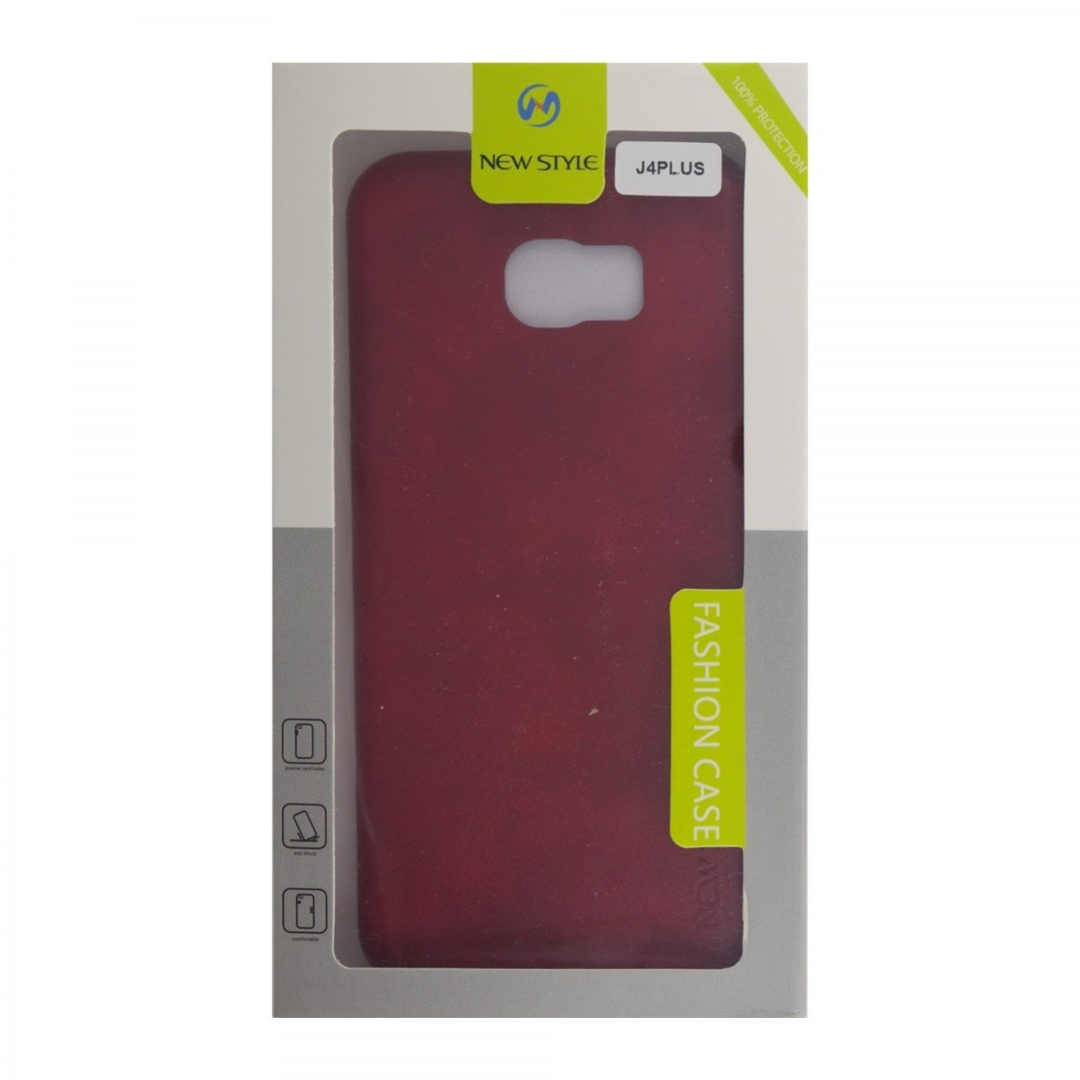 Nettech Samsung Galaxy J4 Plus Uyumlu Adelya Seri Arka Koruma Kılıf VR-12315
