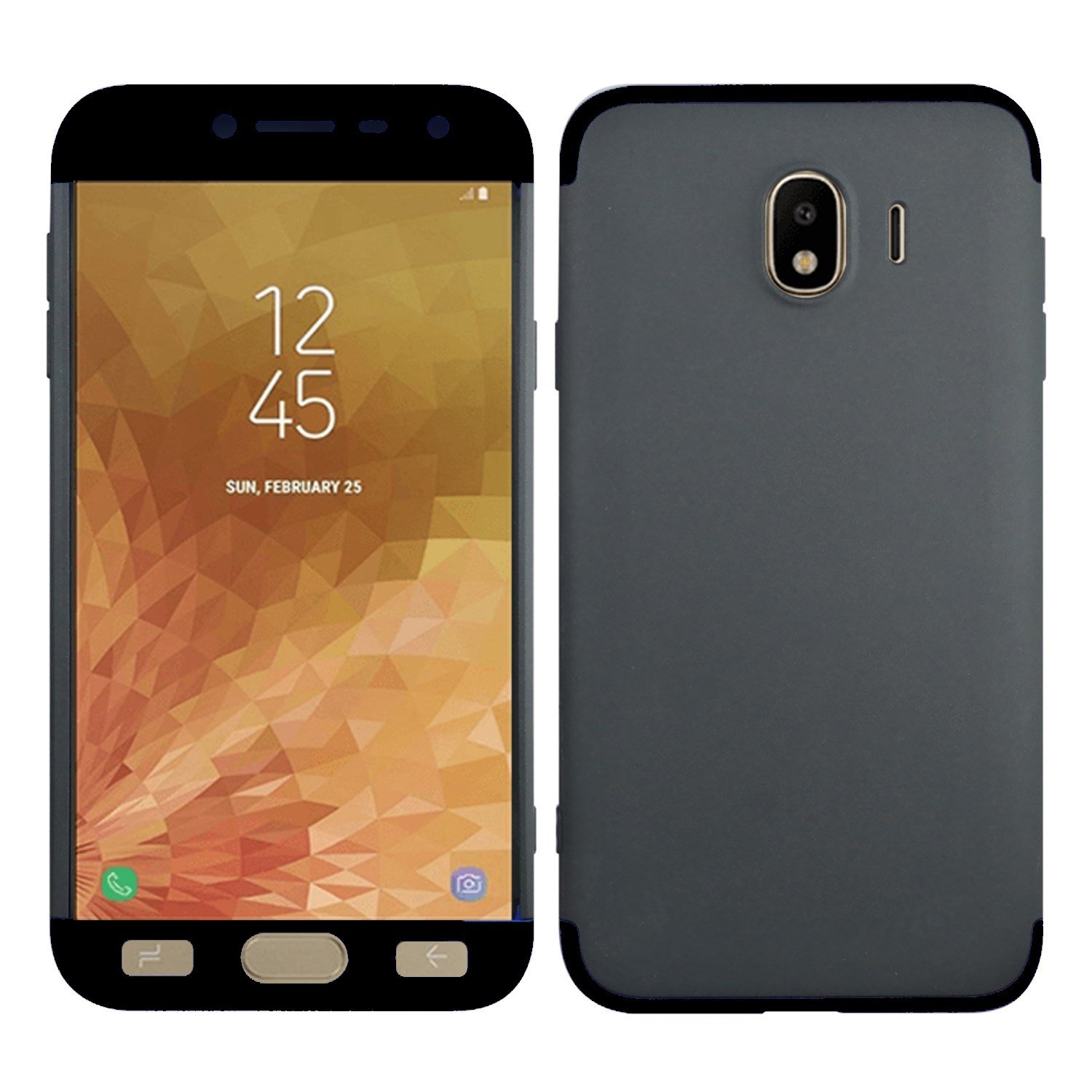 Nettech Samsung Galaxy J400 J4 Uyumlu Ön Arka Koruma Arka Koruma Kılıf VR-11027